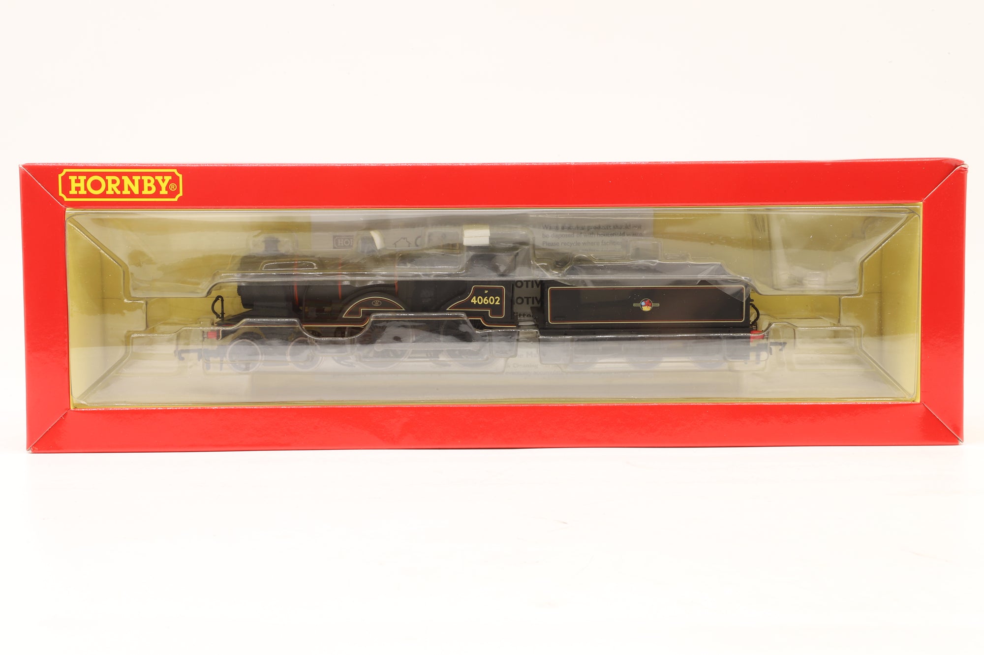 Hornby OO R3315 Fowler Class 2P '40602' BR Lined Black L/C