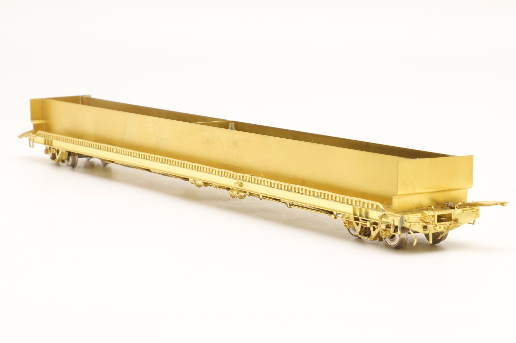 Overland Models HO Brass OMI-3033 PRR F-39 Tructrain Flat Car Unpainted