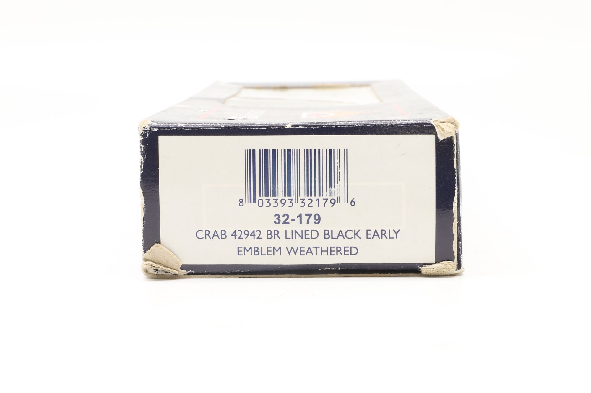 Bachmann OO 32-179 Crab '42942' BR Lined Black Early Emblem Weathered