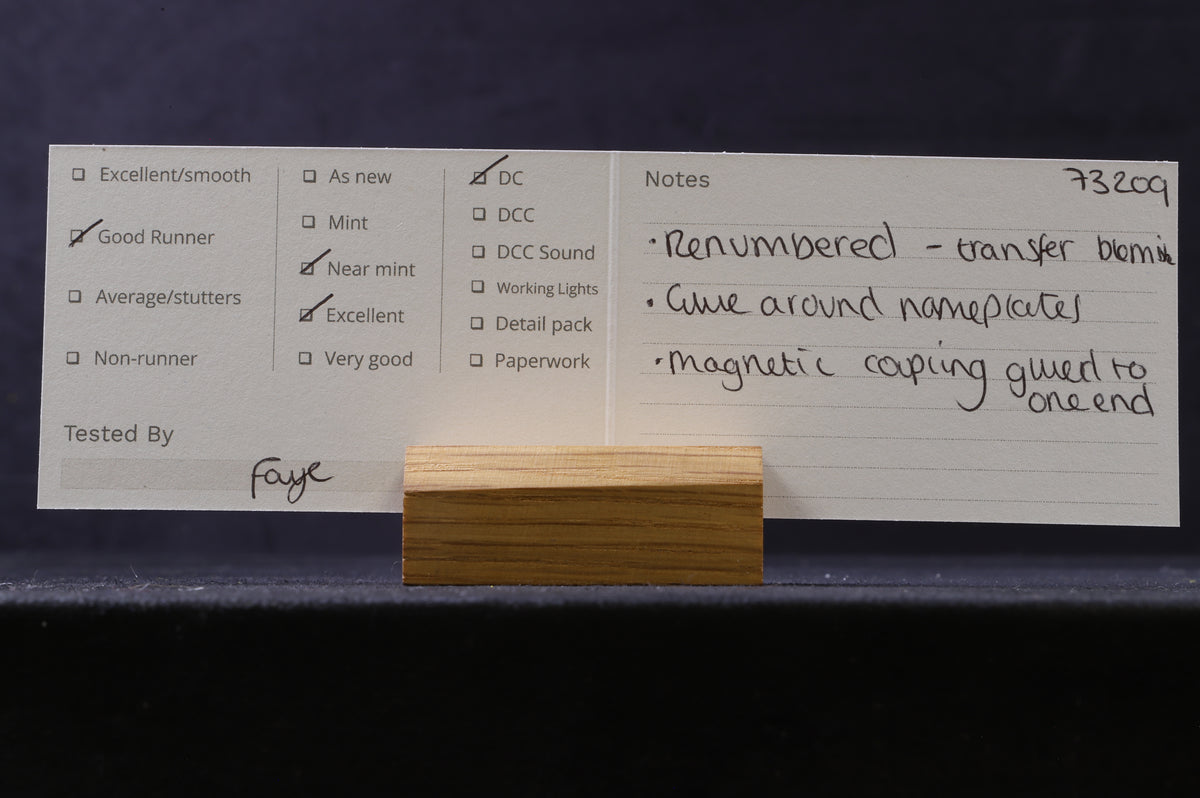 Hornby OO Class 73 &#39;Alison&#39; &#39;73209&#39;, GB Railfreight - Re-numbered, named &amp; painted