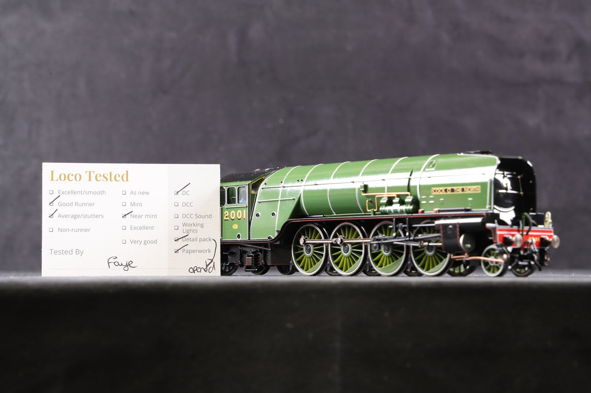 Hornby OO R3440 LNER Class P2 &#39;Cock O&#39; The North&#39; &#39;2001&#39;, Glossed, Ltd Ed 41/ 850