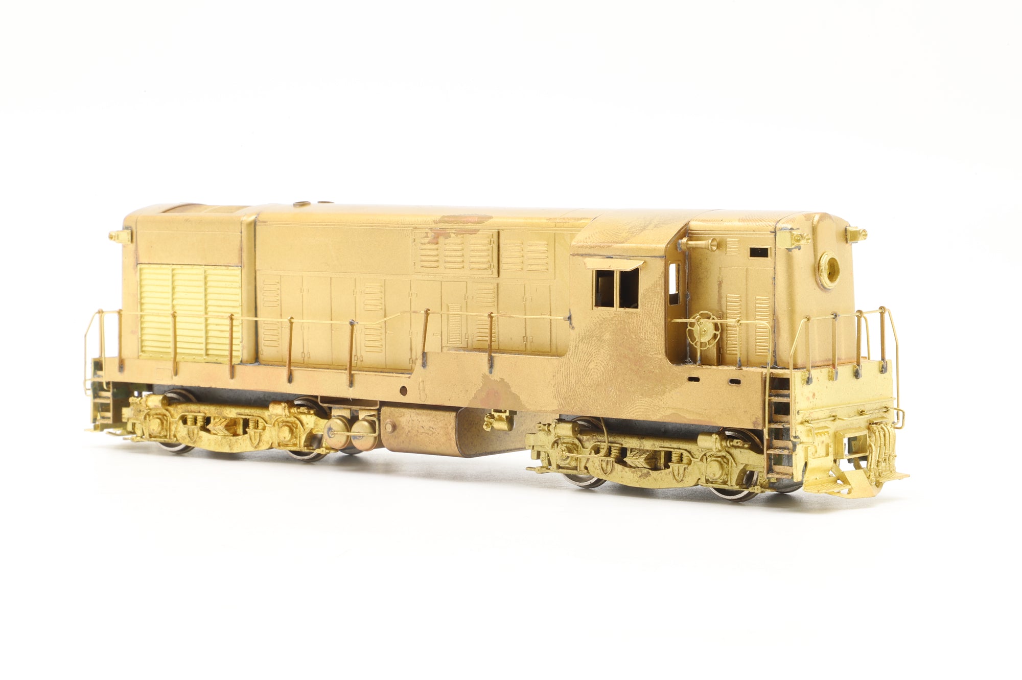 WORKSHOP Key Imports HO Brass H-16-44 Square Cab Diesel Locomotive Non Runner