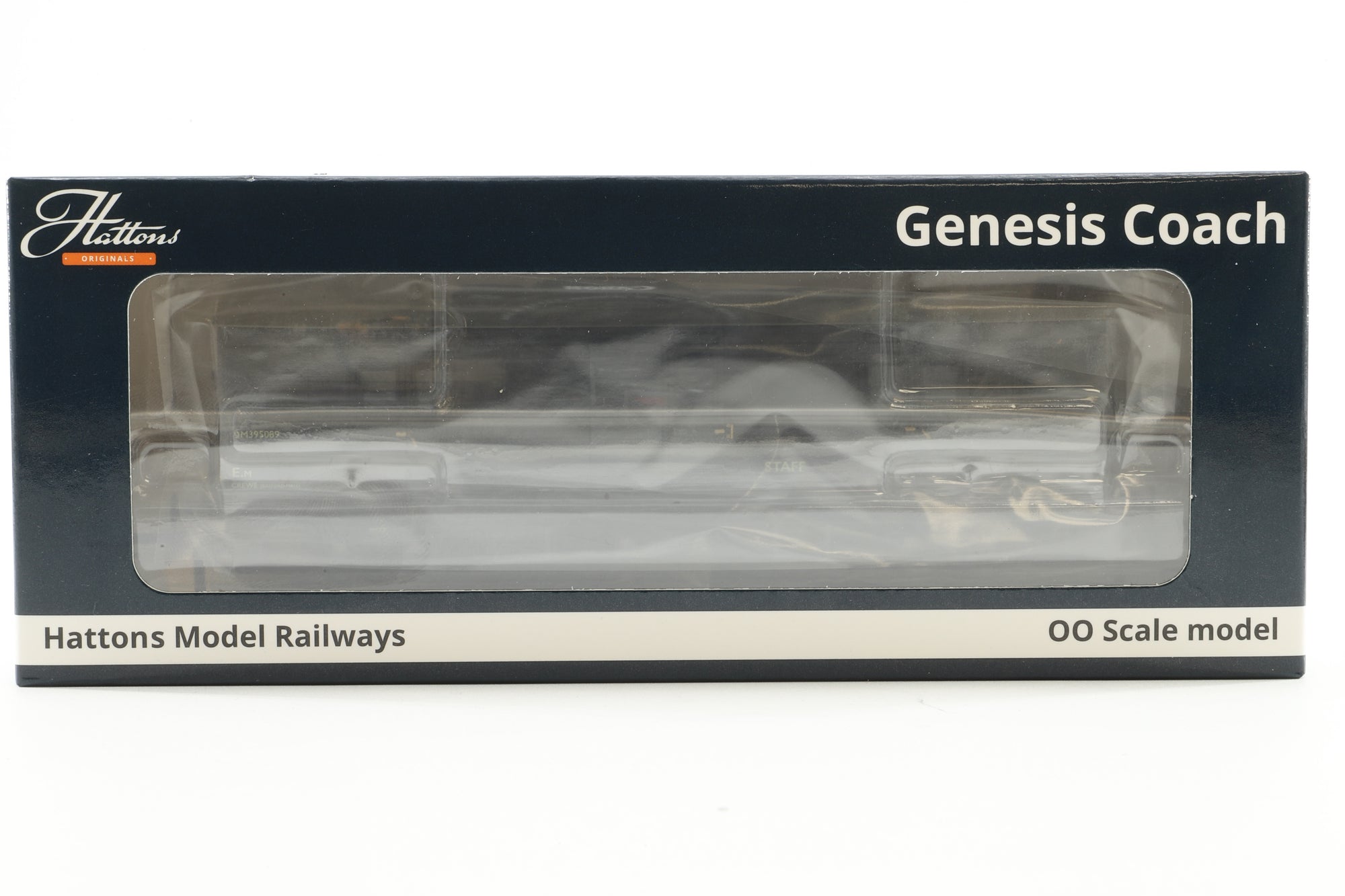 Hattons OO H4-6FB-901BL 6 Wheel Full Brake Tool Van BR Black