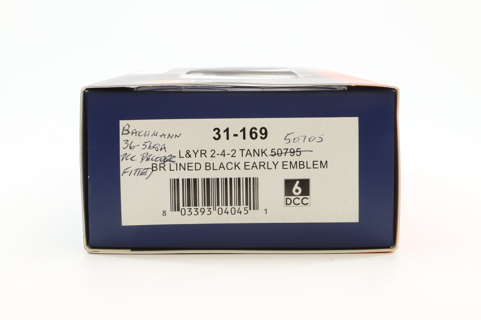 Bachmann OO 31-169 L&YR 2-4-2 No.50705 in Lined BR Black w/ Early Crests