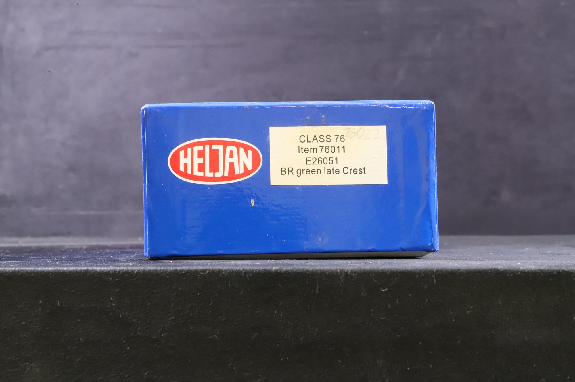 Heljan OO 7601 Class 76 EM1 Woodhead Electric '76022' BR Blue Full Yellow Ends