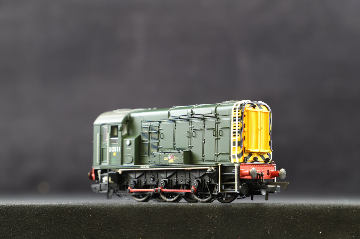 Hornby OO R2977XS BR 0-6-0 Diesel Electric Shunter Class 08 &#39;D3511&#39;, DCC Sound