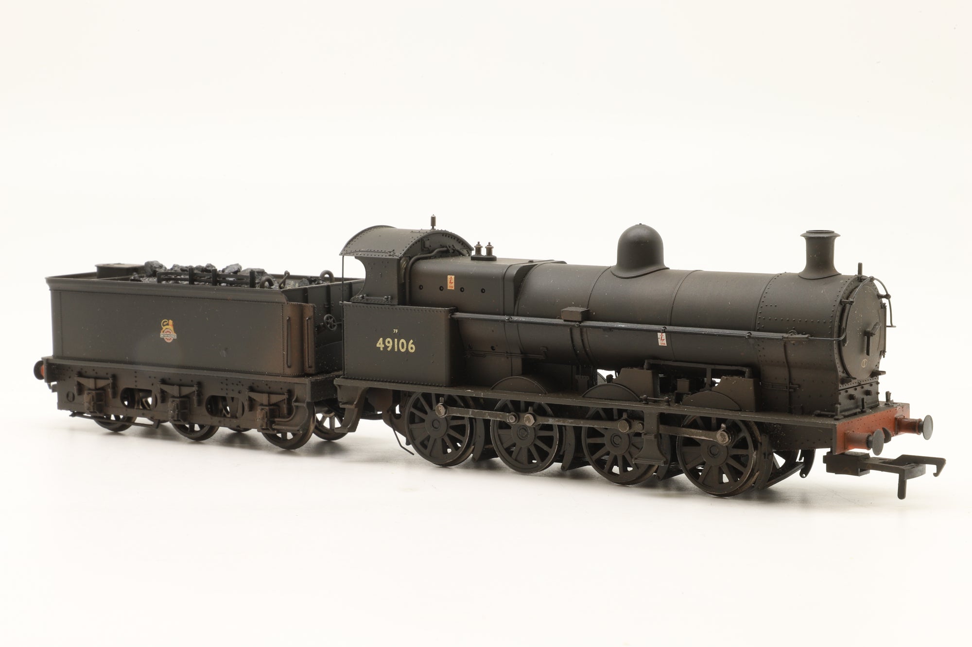 Bachmann OO 31-481 Class G2A 49106 in BR Black w/ Early Crests – Weathered
