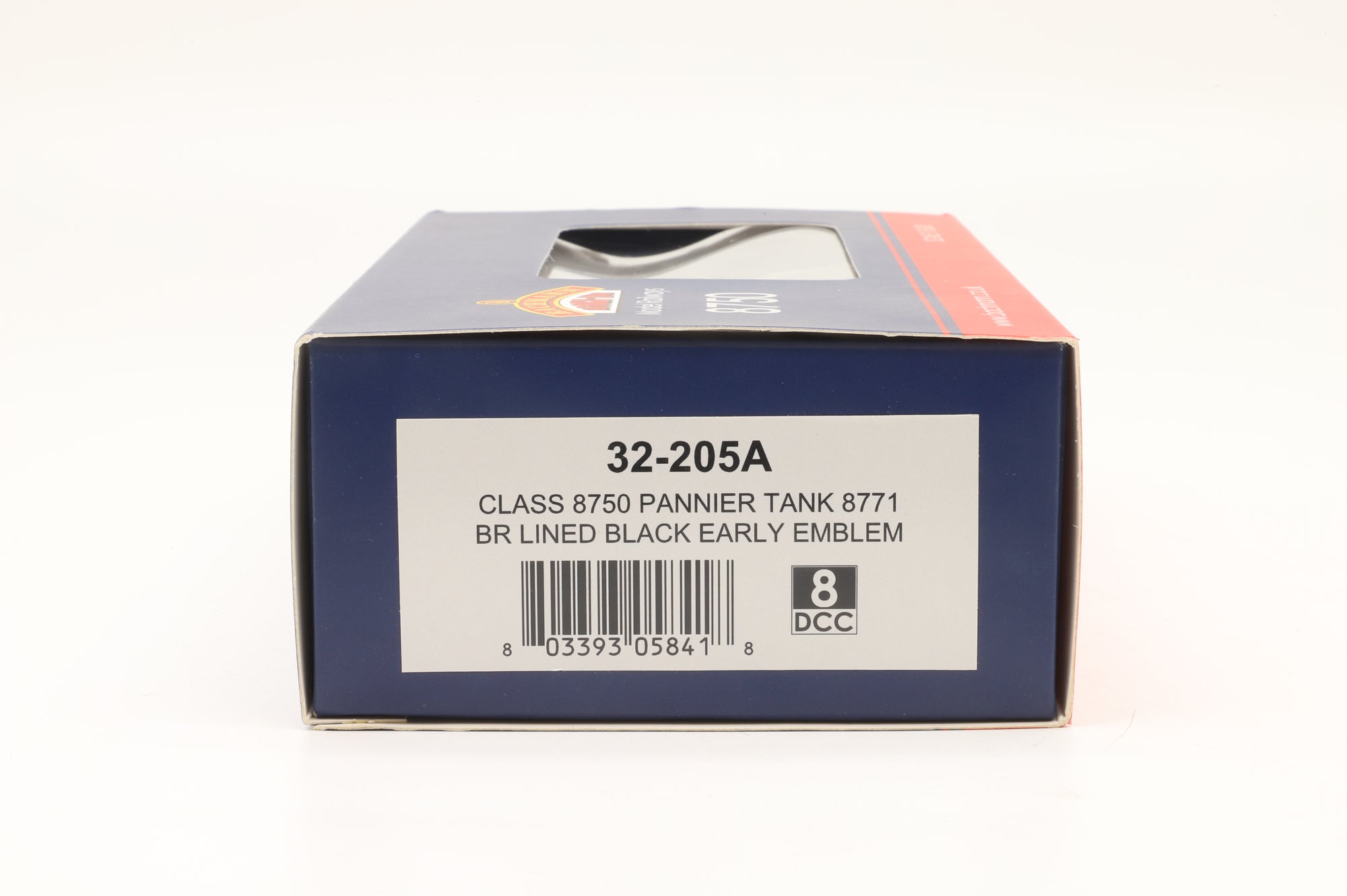 Bachmann OO 32-205A Class 8750 Pannier Tank 8771 in Lined BR Black w/ Early Crests