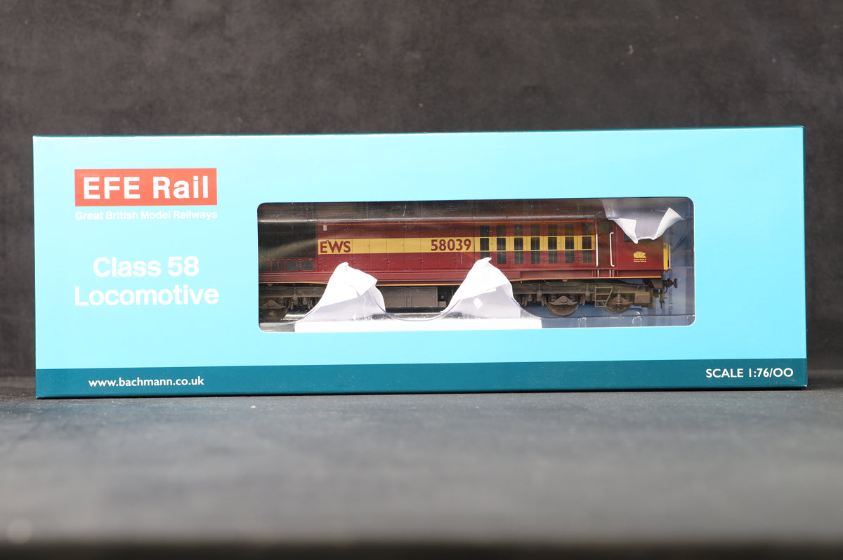 EFE Rail OO E84008 Class 58 &#39;58039&#39; EWS (W)