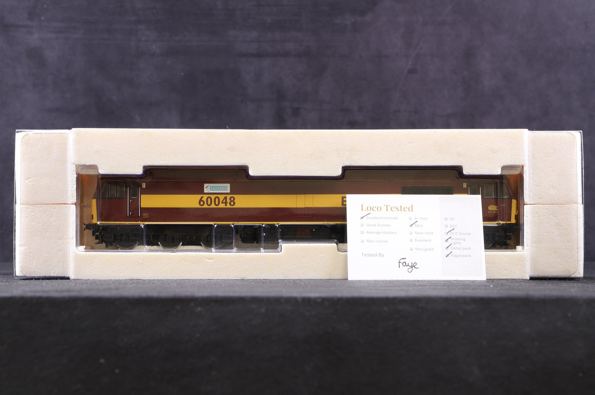 Hornby OO R2780XS Class 60 &#39;60048&#39; EWS, DCC Sound