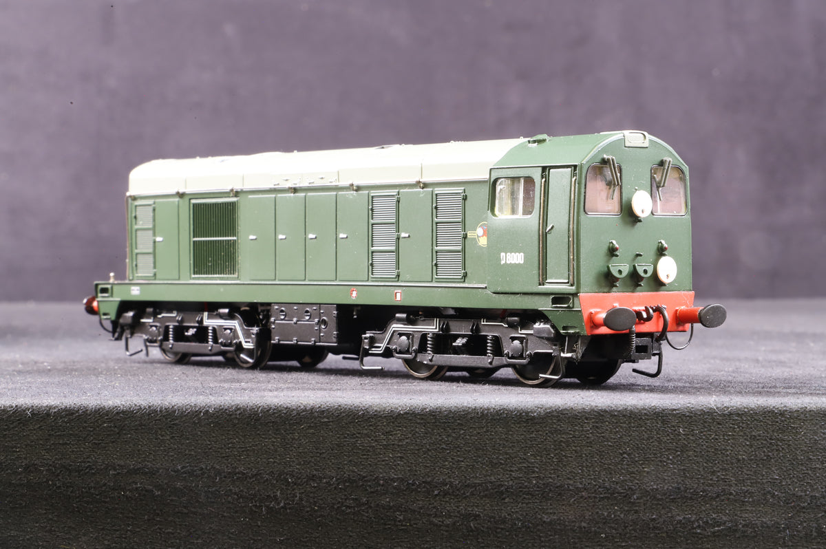 Bachmann OO 32-027 Class 20 &#39;D8000&#39; BR Green with Indicator Discs