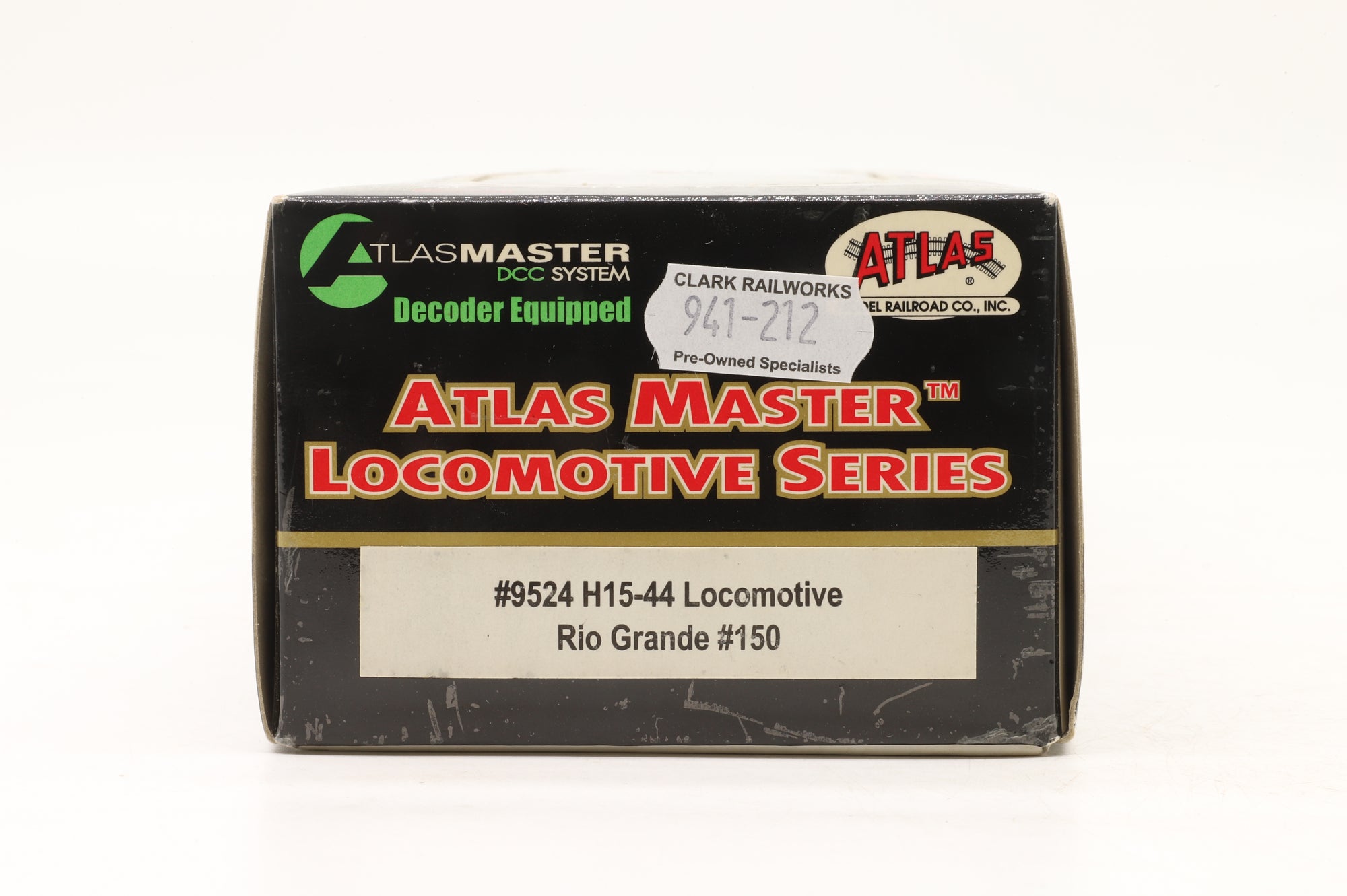 Atlas HO 9524 H15-44 #150 in Rio Grande Livery
