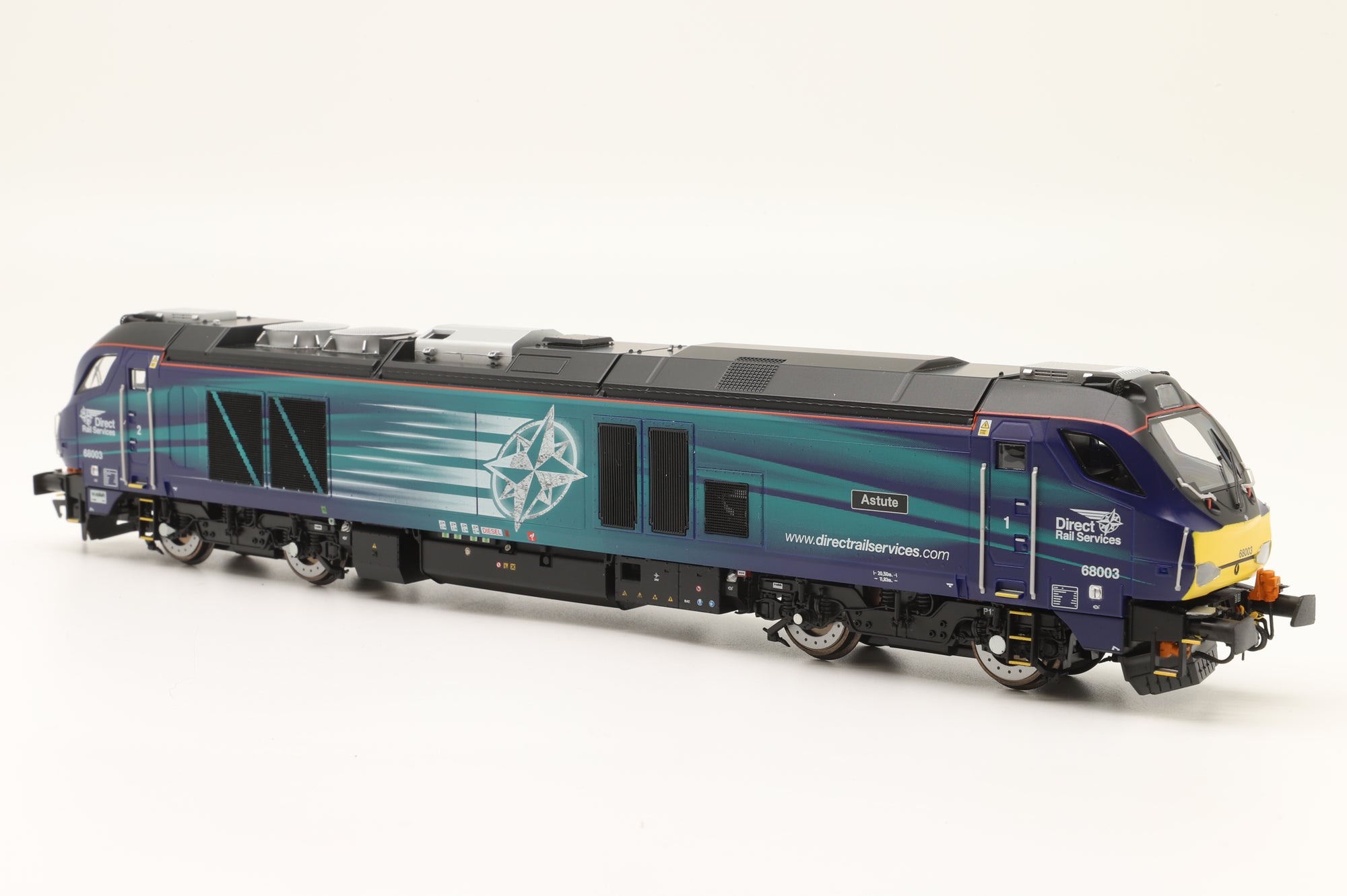 Dapol OO 4D-022-008 Class 68 '68003' 'Astute' DRS Early Service, DCC Fitted