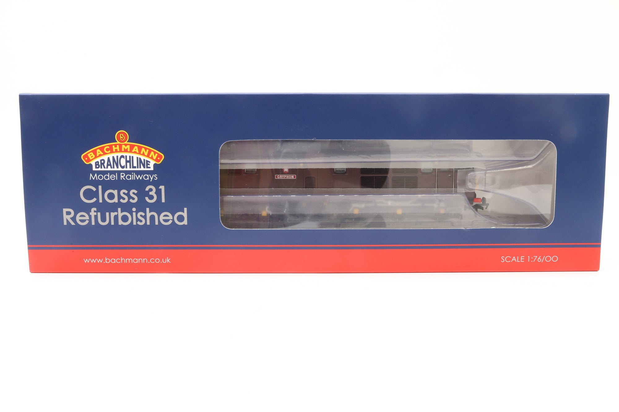 Bachmann OO 35-820K Class 31/1 Refurbished '31190' 'Gryphon' WCRC Maroon, Excl. Bachmann Collectors Club, DCC Sound