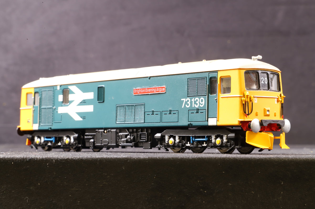 Hornby OO Class 73 &#39;73139&#39; BR Blue Large Logo Repainted &amp; Detailed