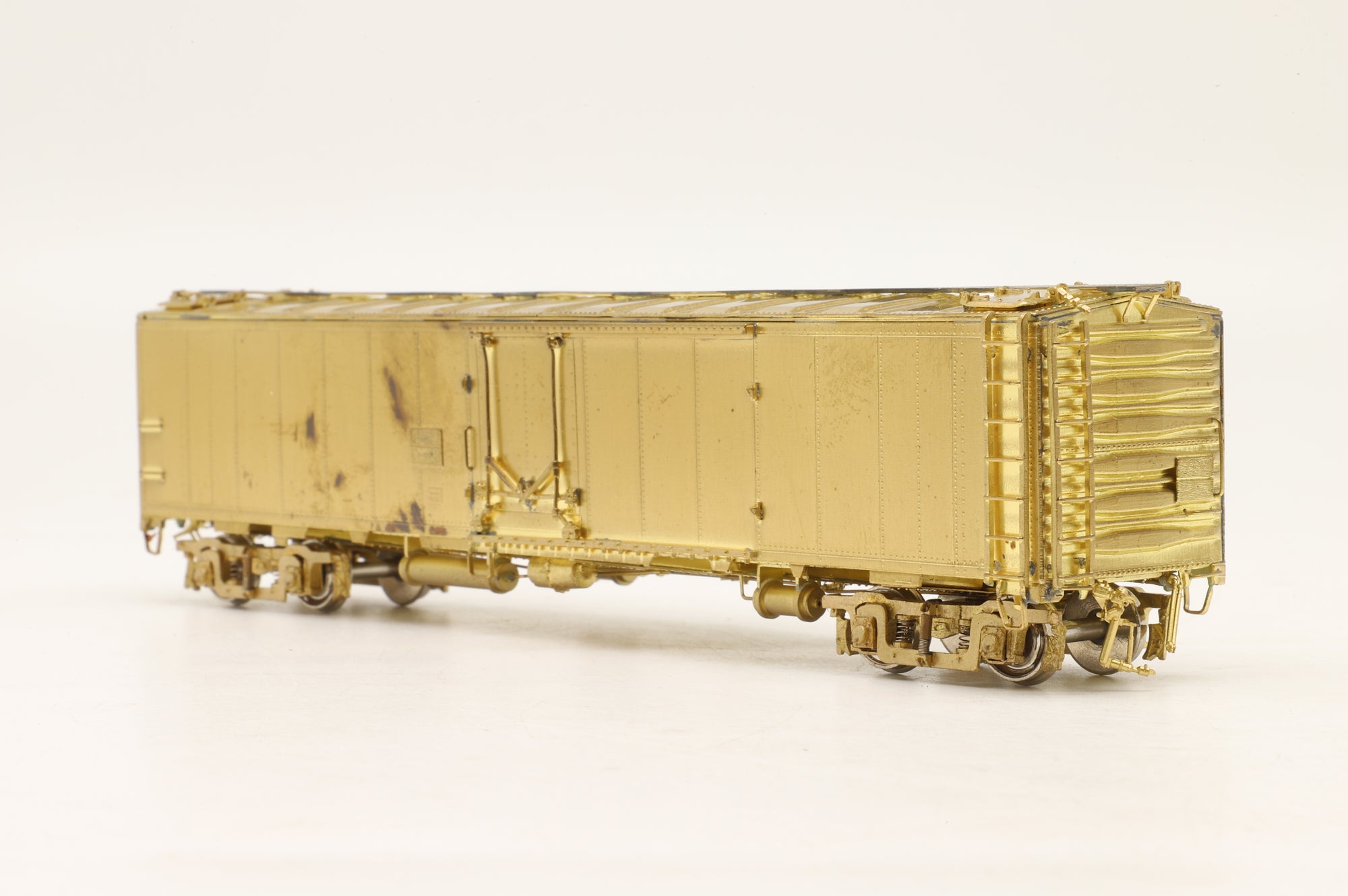 Iron Horse HO Brass 15590 Ice Refrigerator Car – Unpainted