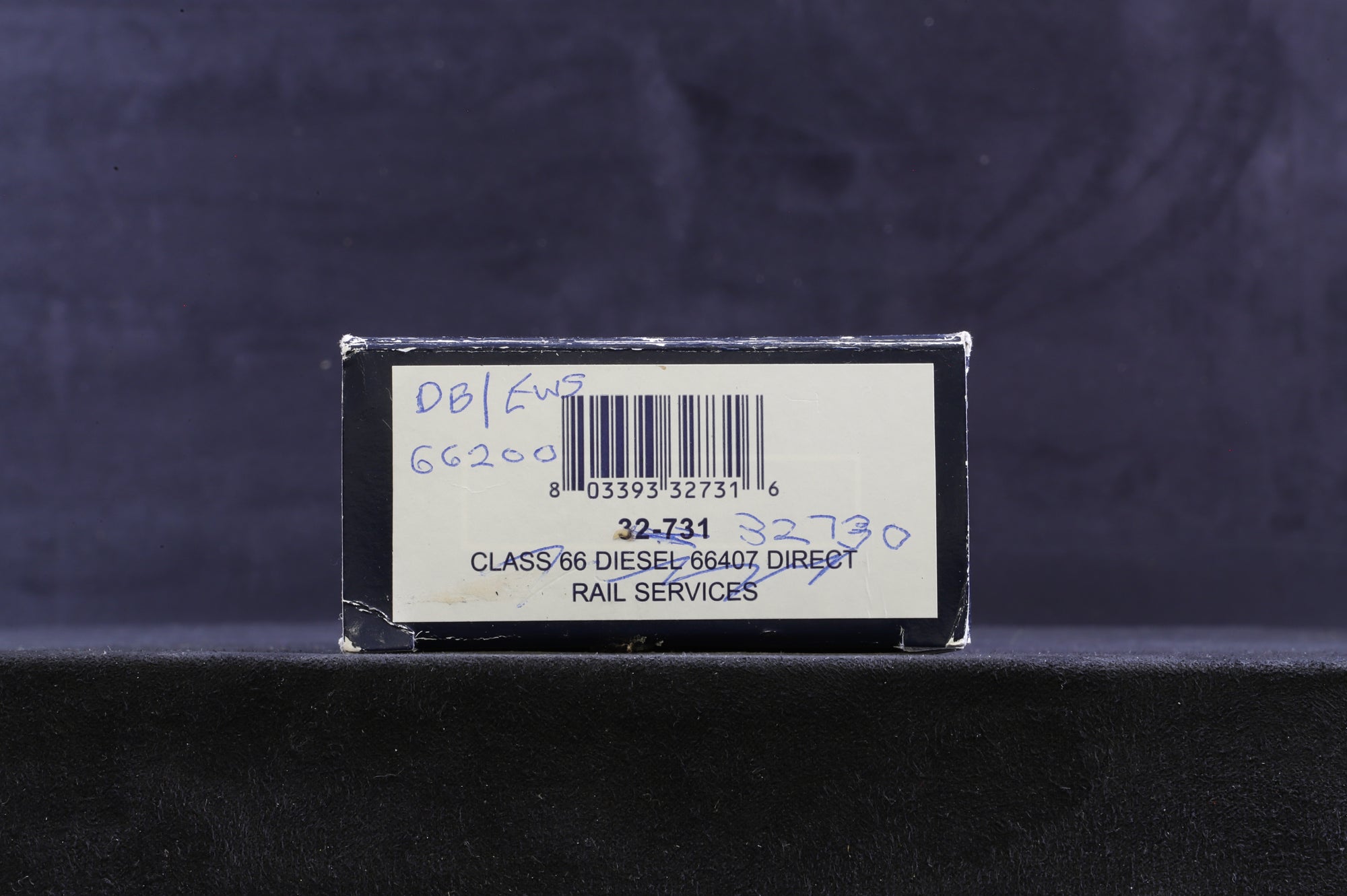 Bachmann OO 32-730 Class 66 '66200' EWS/ DB Renumbered/ Weathered, DCC Sound