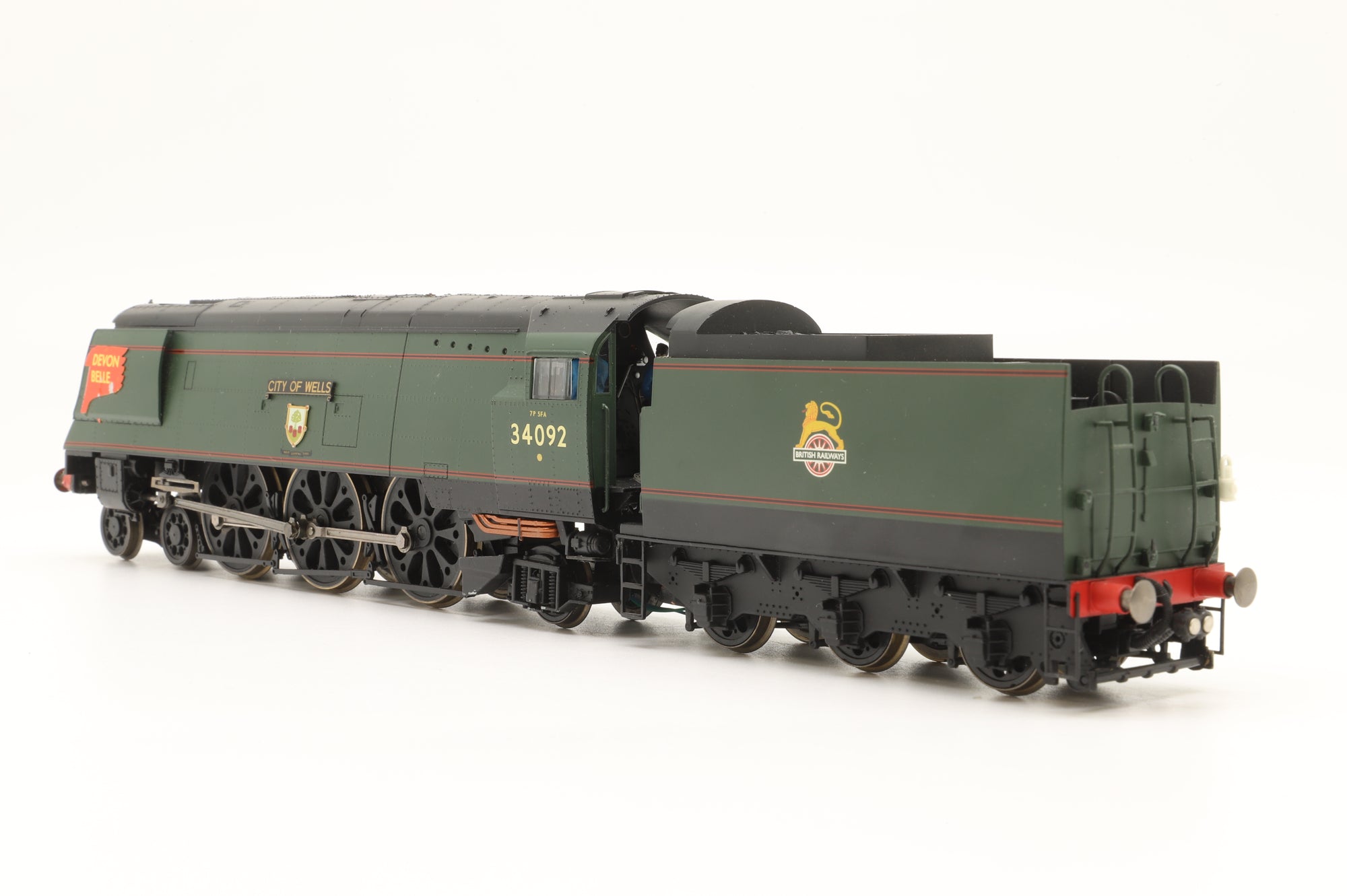 Hornby OO R2542 West Country Class '34092' 'City of Wells' BR Green E/C DCC Sound