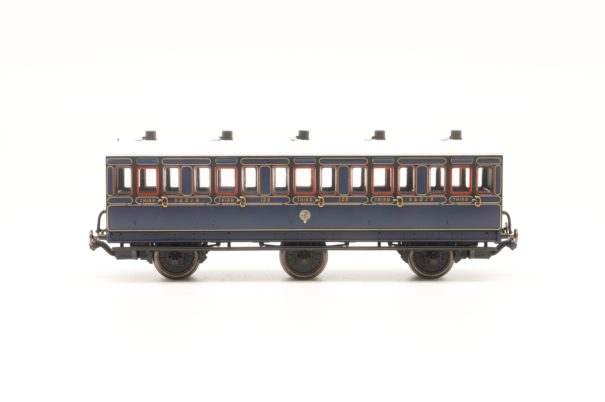 Hornby OO Rake of 8 SDJR Blue Coaches