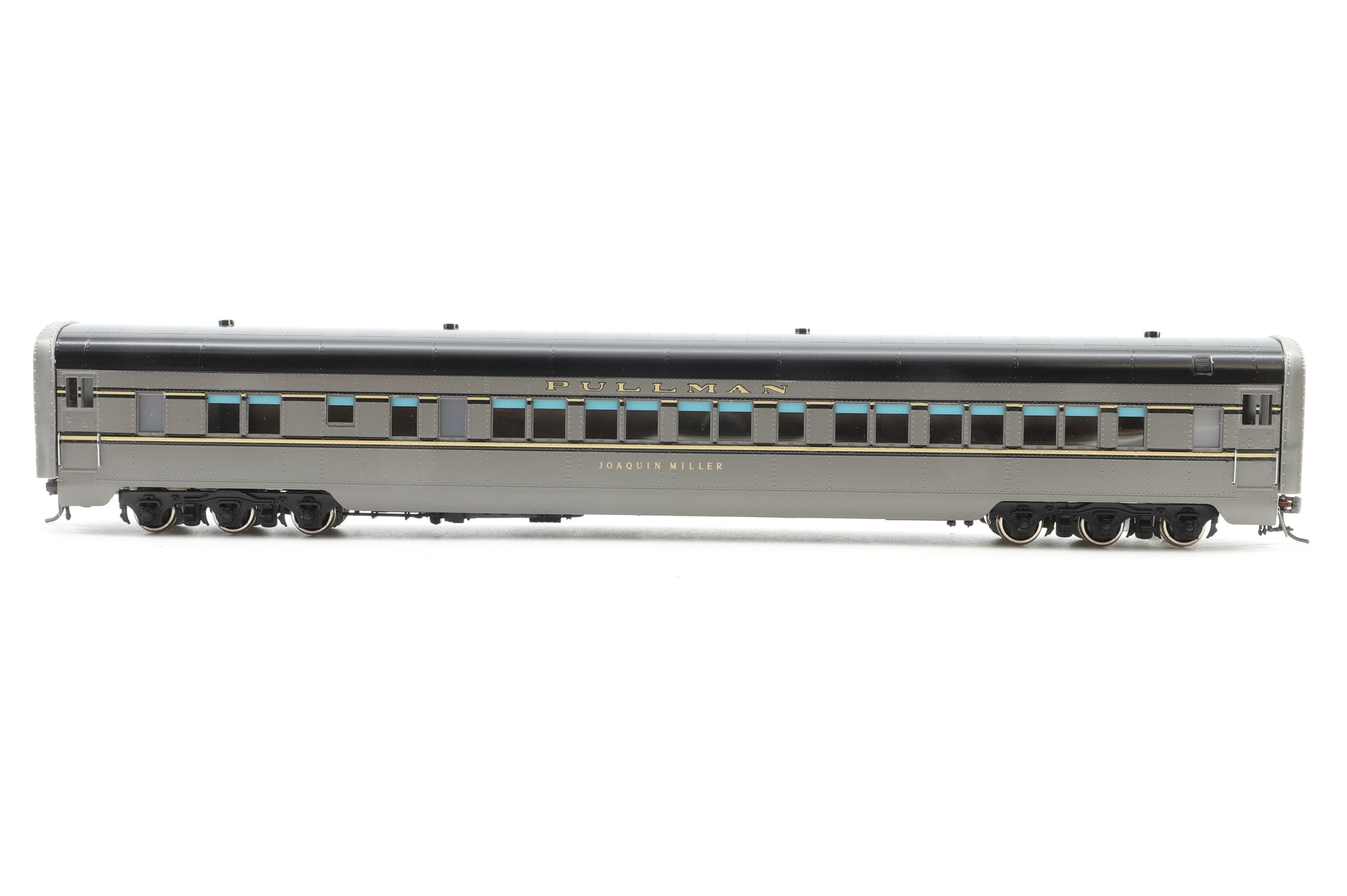 Challenger Imports/Samhongsa HO Brass 2086.1S 'Forty-Niner' Complete 8-Coach Train