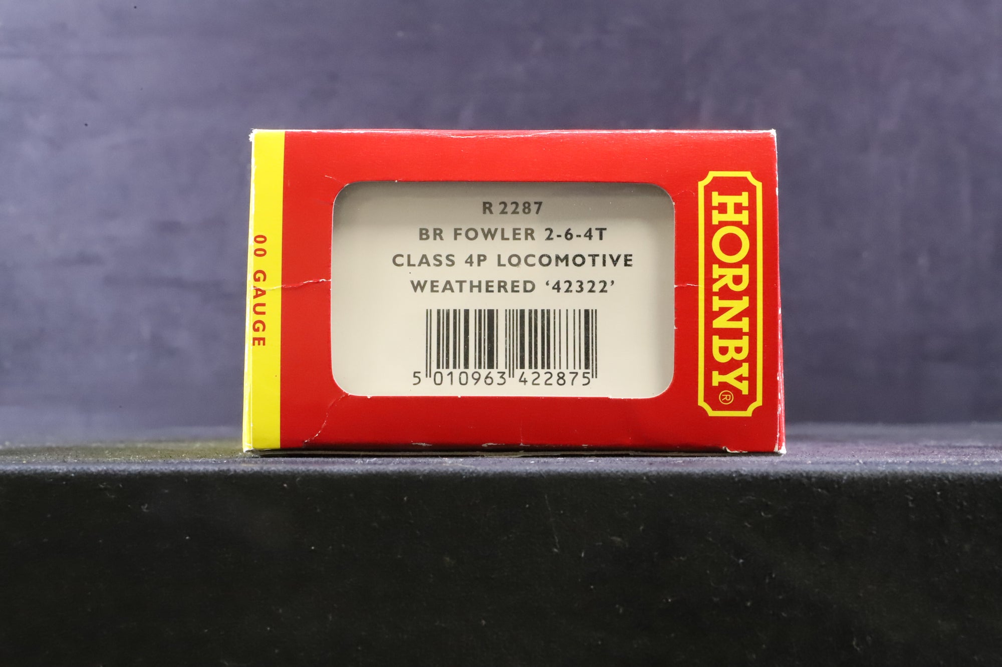 Hornby OO R2287 Fowler 4P 42322 in Lined BR Black w/ Late Crests - Weathered