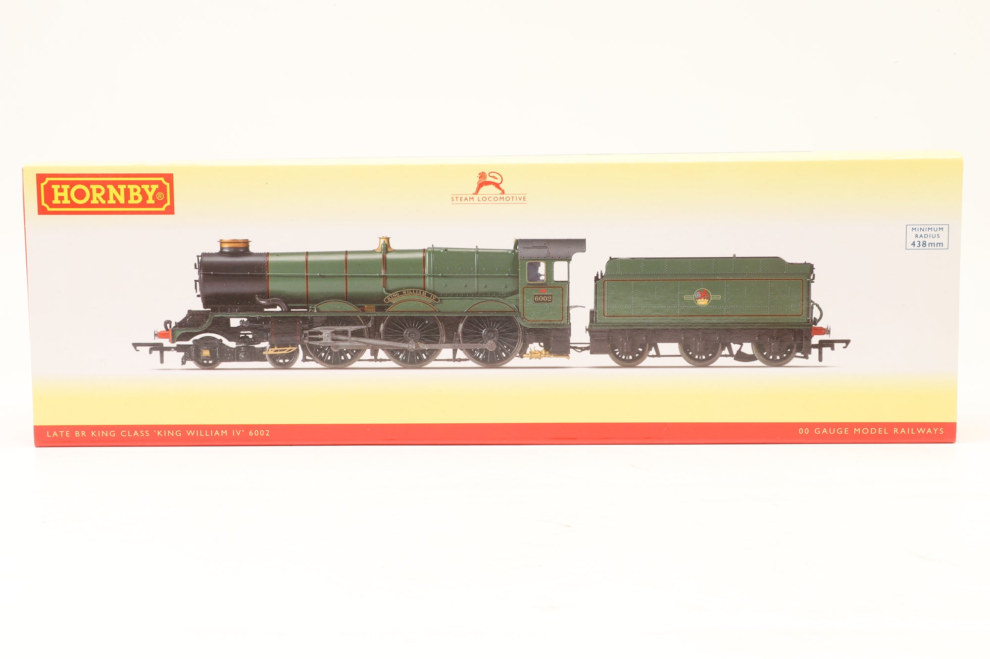 Hornby OO R3409 King Class '6002' 'King William IV' BR Lined Green L/C