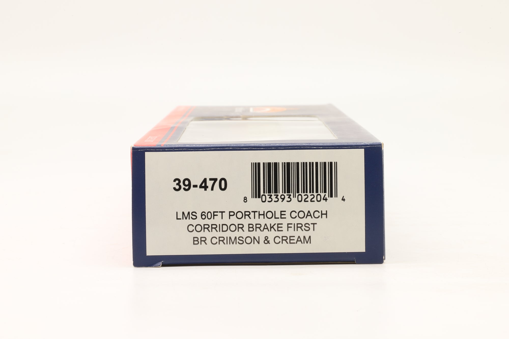 Bachmann OO 39-470 LMS 60ft Porthole BR Crimson & Cream Coach