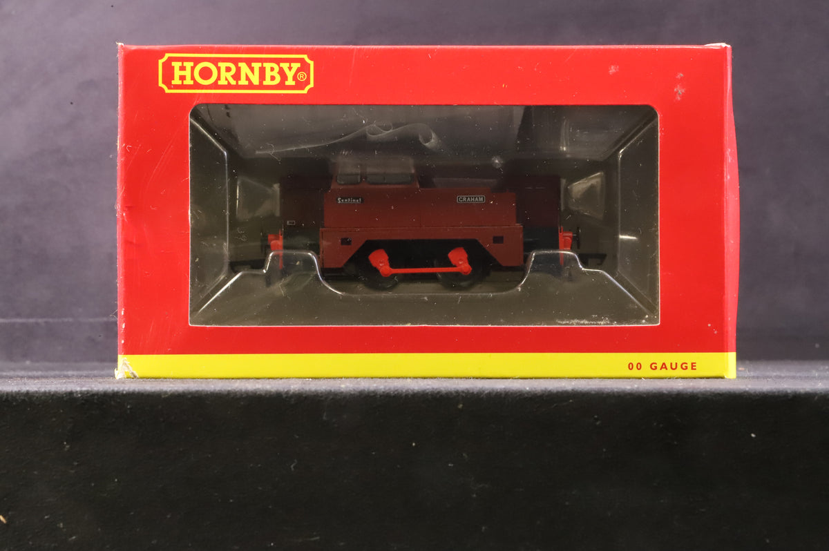 Hornby OO R3577 Sentinel 0-4-0 Shunter &#39;Graham&#39; in Plain Maroon