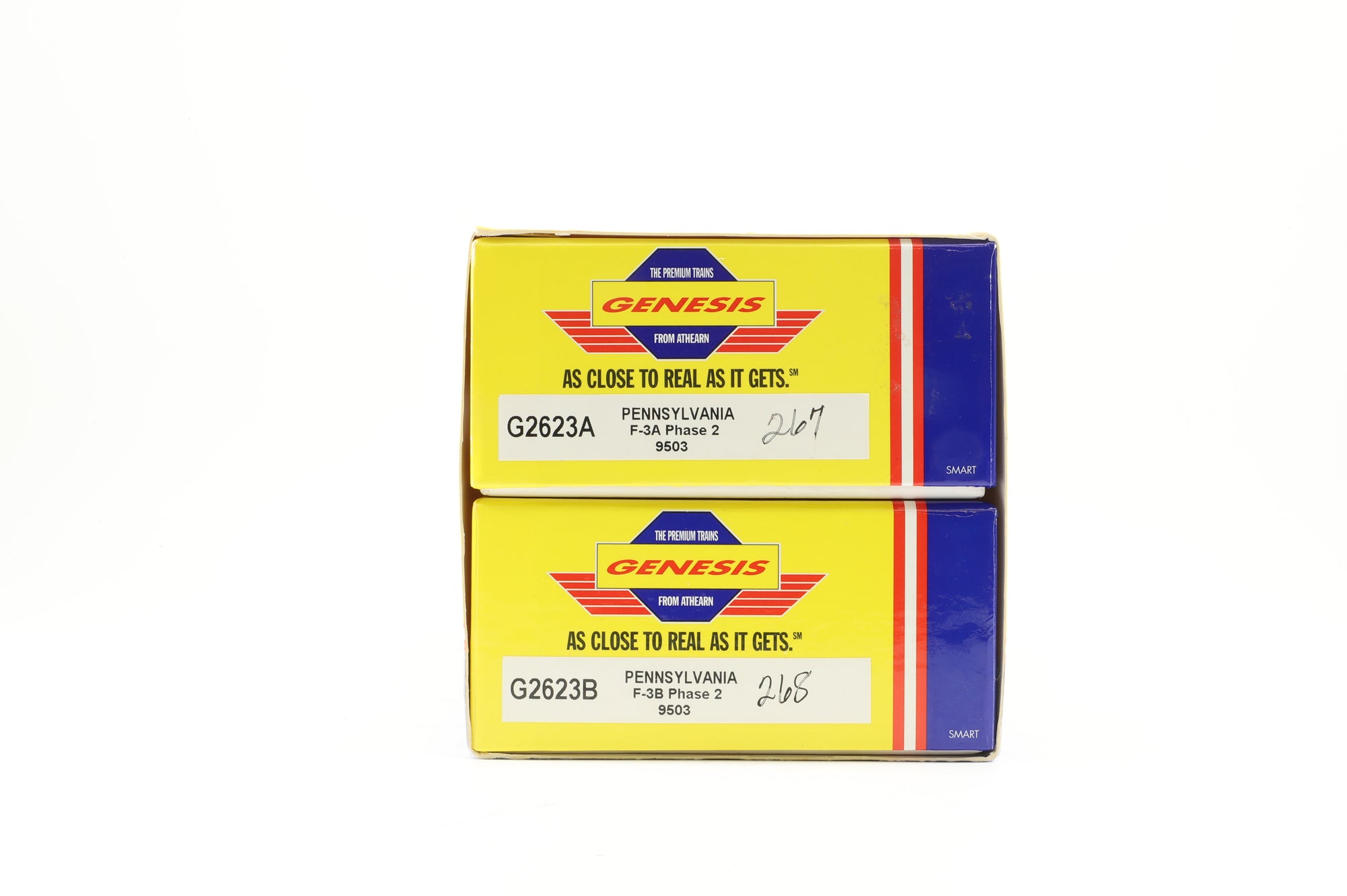 Genesis HO G2623 Pennsylvania F-3A/F-3B Set Phase 2 '9503'
