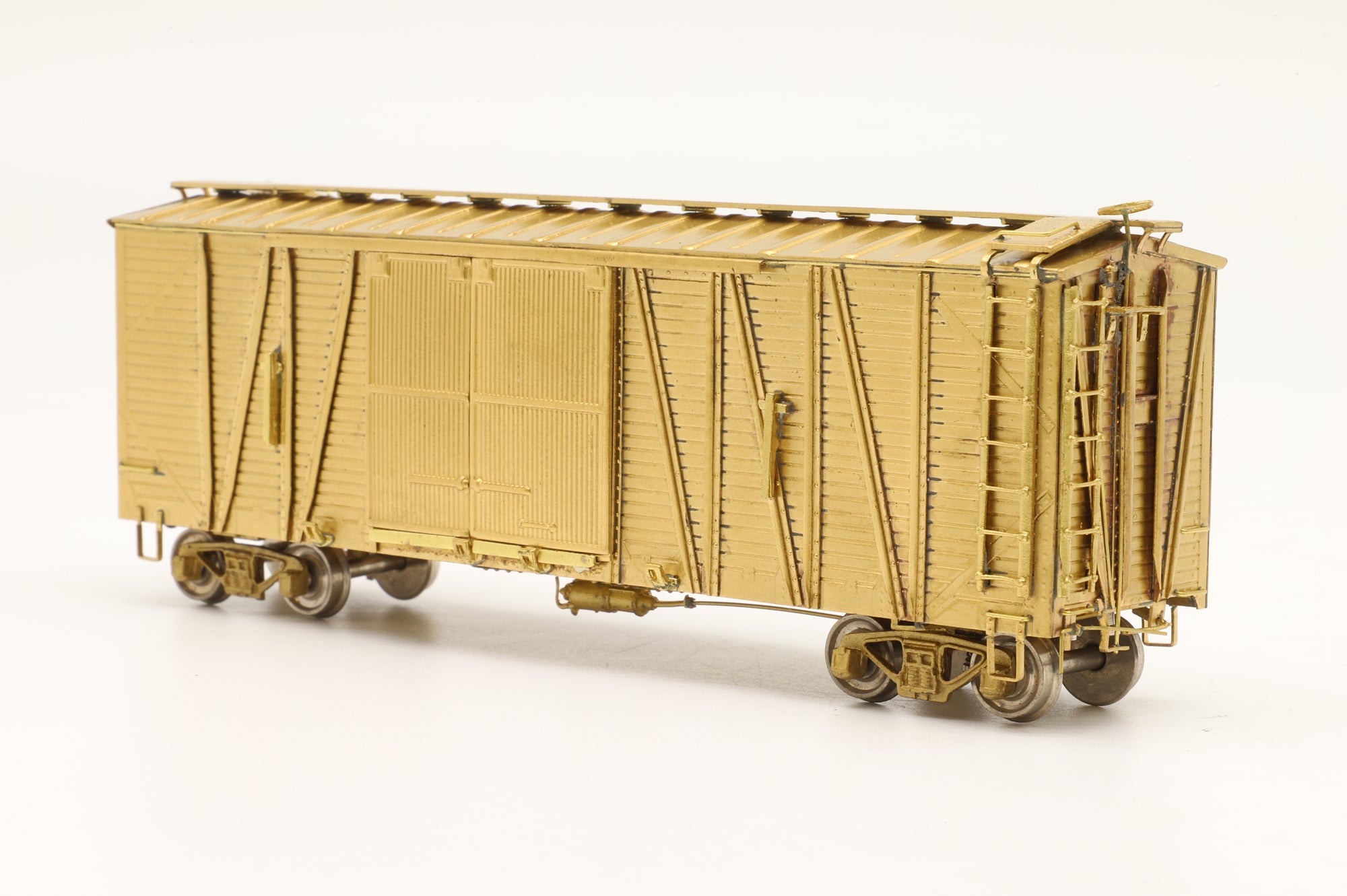 Oriental Limited HO Brass 0386 Automobile Milwaukee Box Car Unpainted