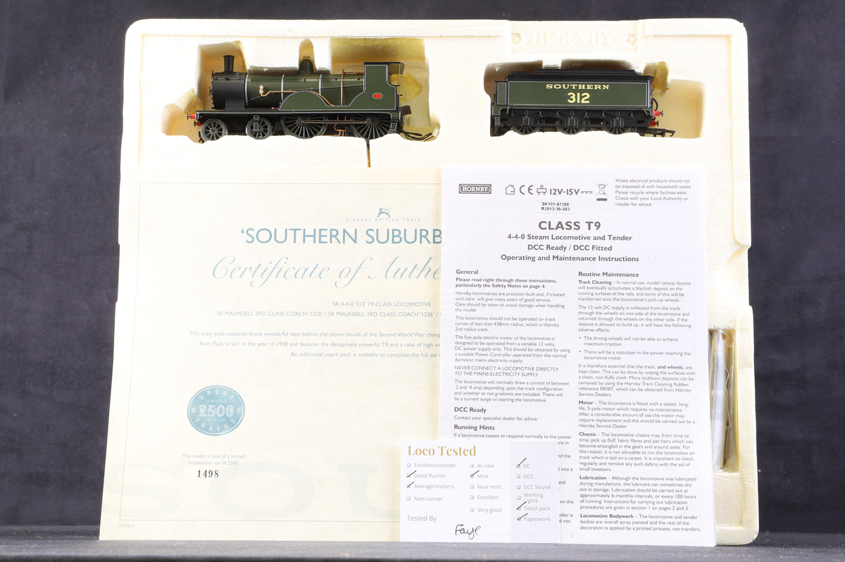 Hornby OO R2813 Southern Suburban 1938 Great British Train Pack