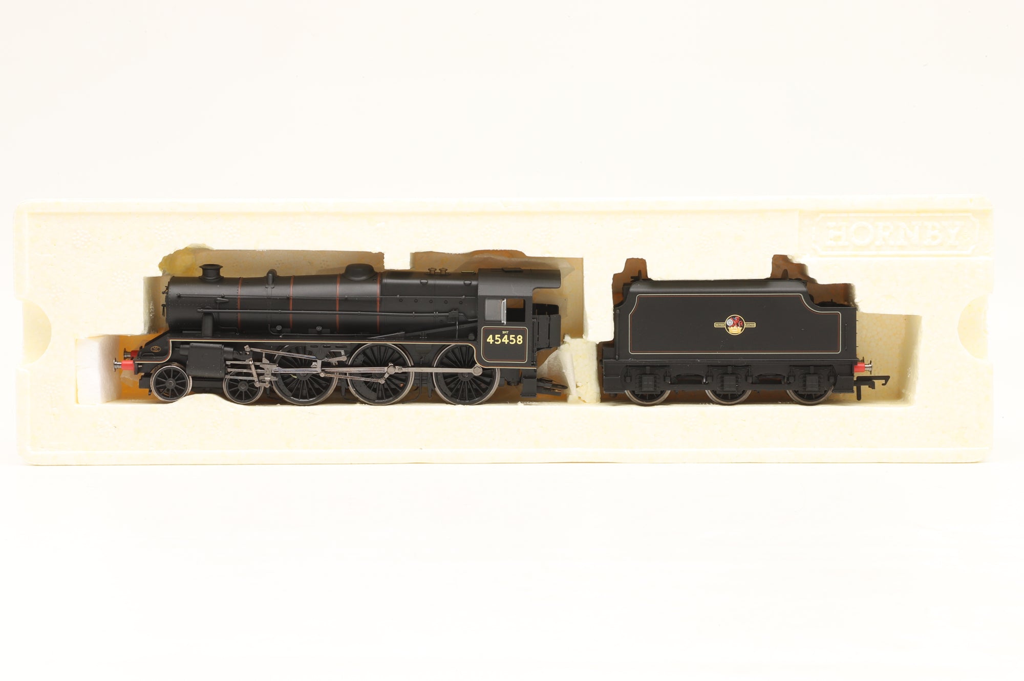 Hornby OO R2857 Class 5MT '45458' BR Lined Black L/C