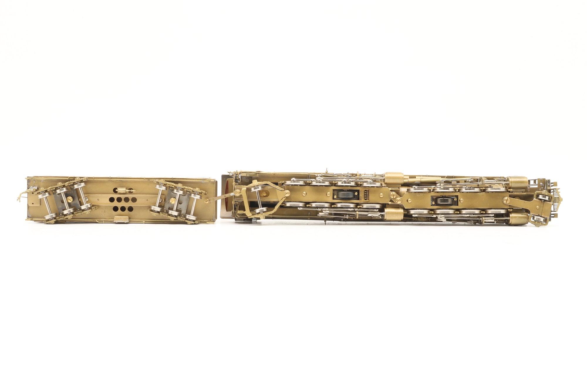 United Scale Models HO Brass D&RGW L-131 2-8-8-2 Unpainted Brass
