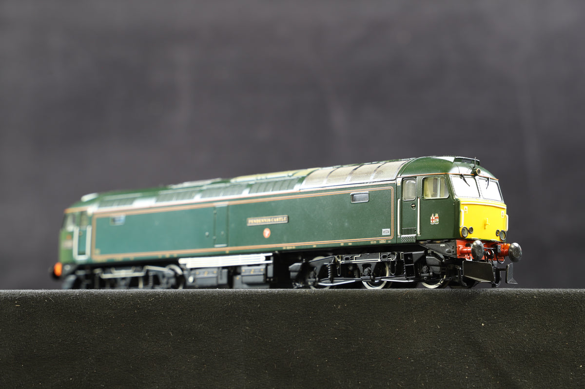 Bachmann OO 32-753X Class 57/6 Diesel &#39;57604&#39; &#39;Pendennis Castle&#39; GWR 175 Green Rail &amp; Didcot Railway Centre Excl. DCC Sound