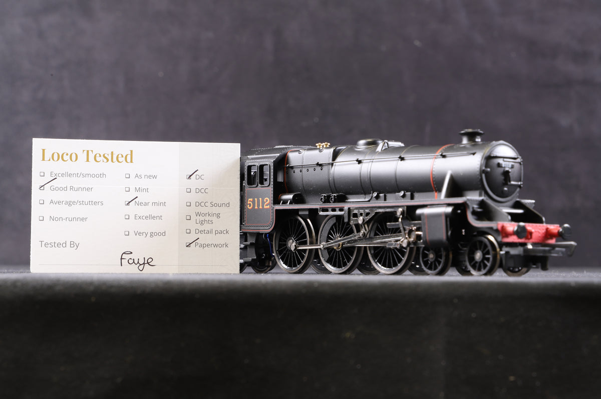 Hornby Railroad OO R2881 Class 5 &#39;5112&#39; LMS Lined Black