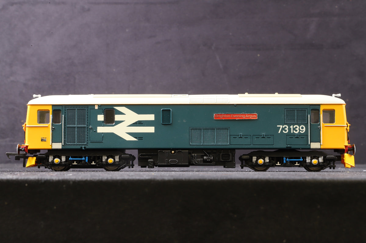 Hornby OO Class 73 &#39;73139&#39; BR Blue Large Logo Repainted &amp; Detailed