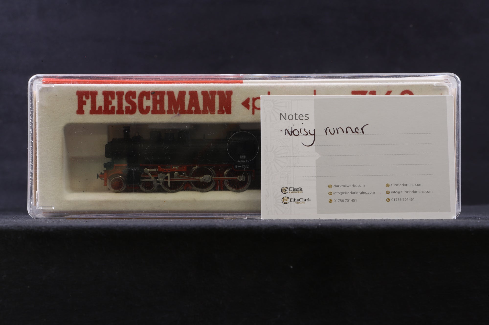 Fleischmann N 7160 DB Steam Loco BR 038 772-0