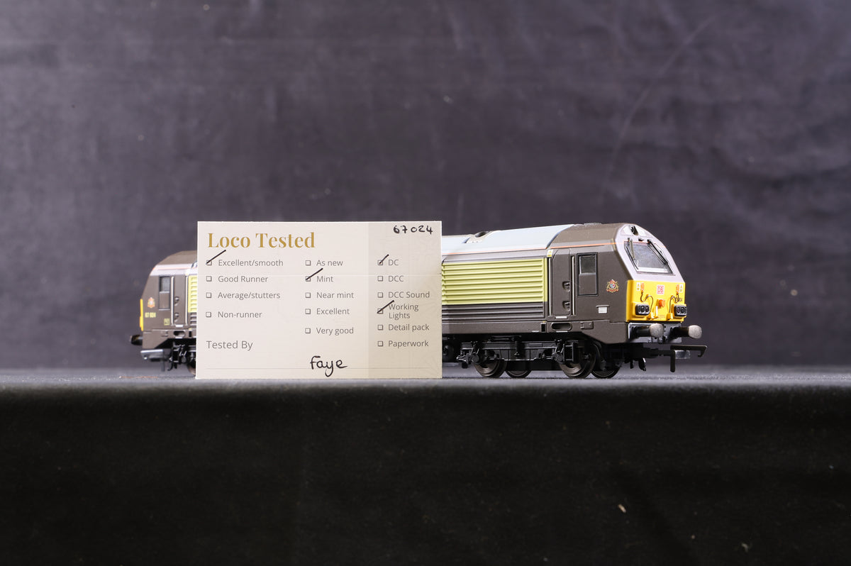 Hornby OO R3774 Class 67 &#39;67024&#39; Belmond Pullman