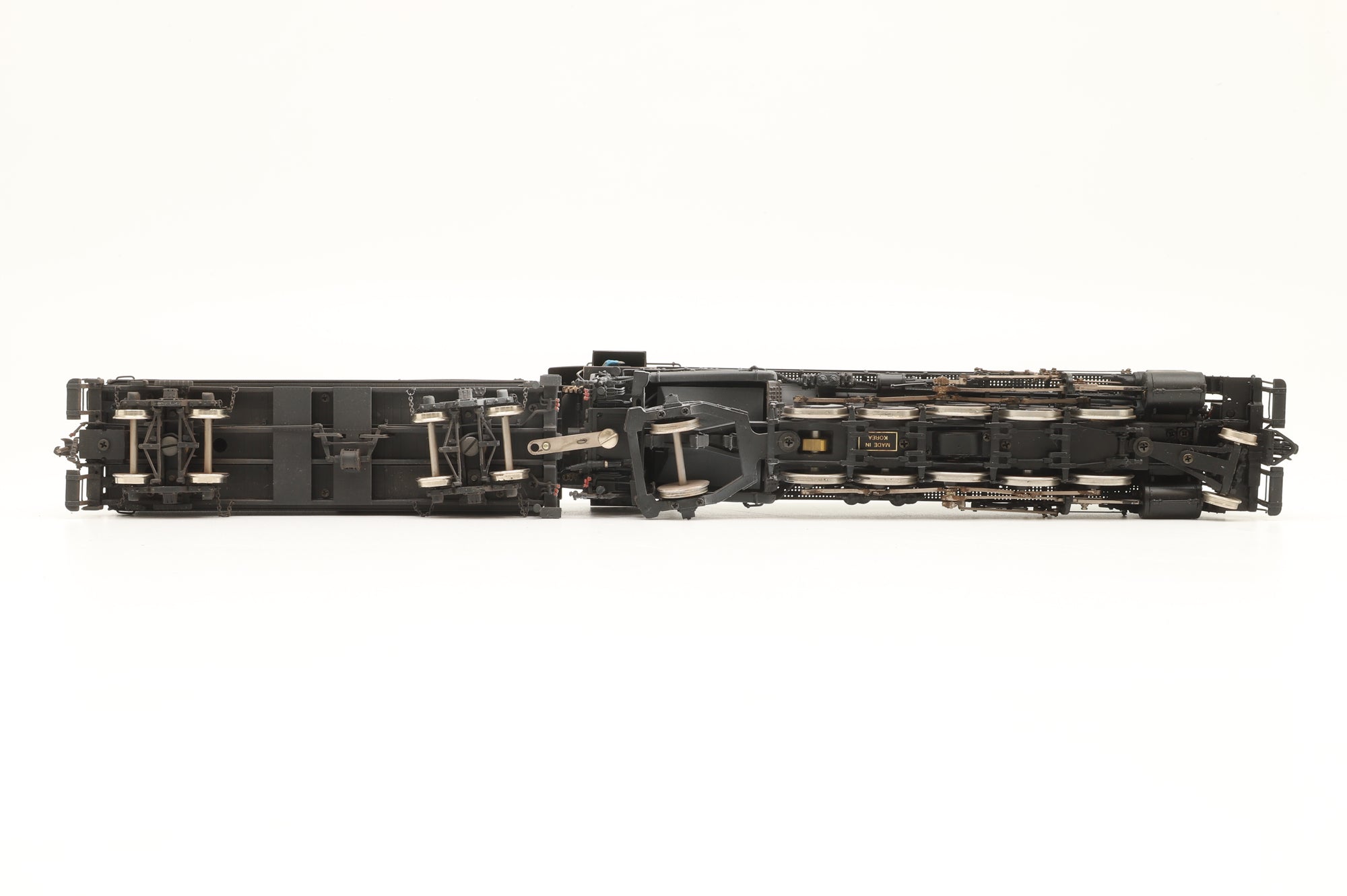 Key Imports HO Brass DMIR 2-10-2 #509 in DMIR Black - Weathered