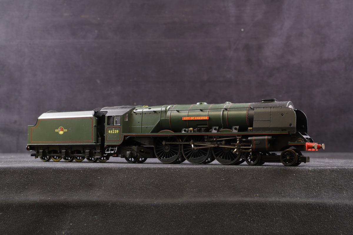 Hornby OO R2312 BR Lined Green 4-6-2 Duchess Class &#39;46239&#39; &#39;City of Chester&#39;