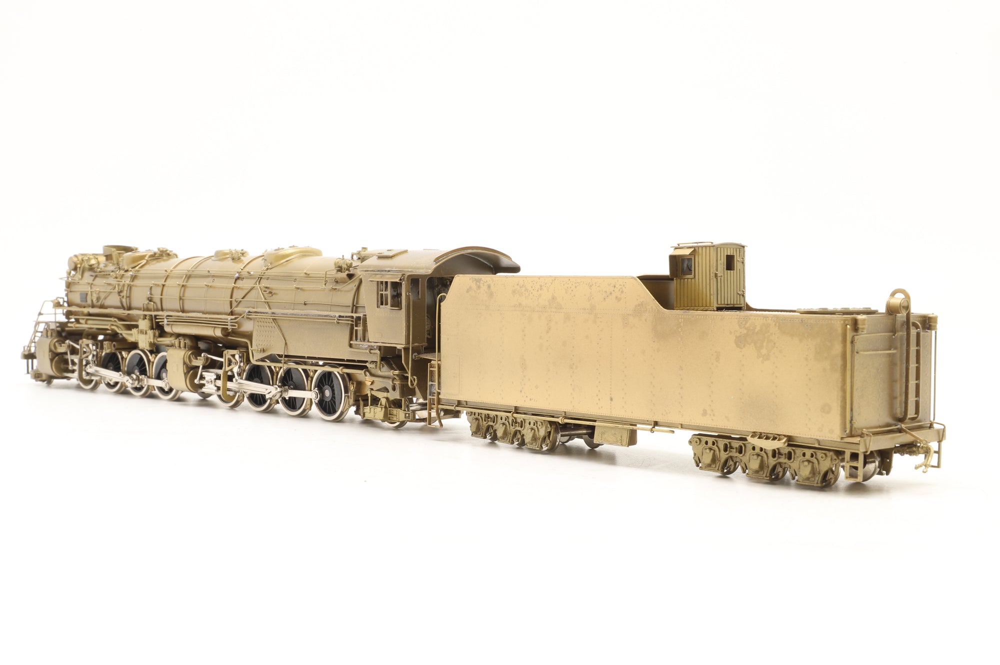 United Scale Models HO Brass D&RGW L-131 2-8-8-2 Unpainted Brass