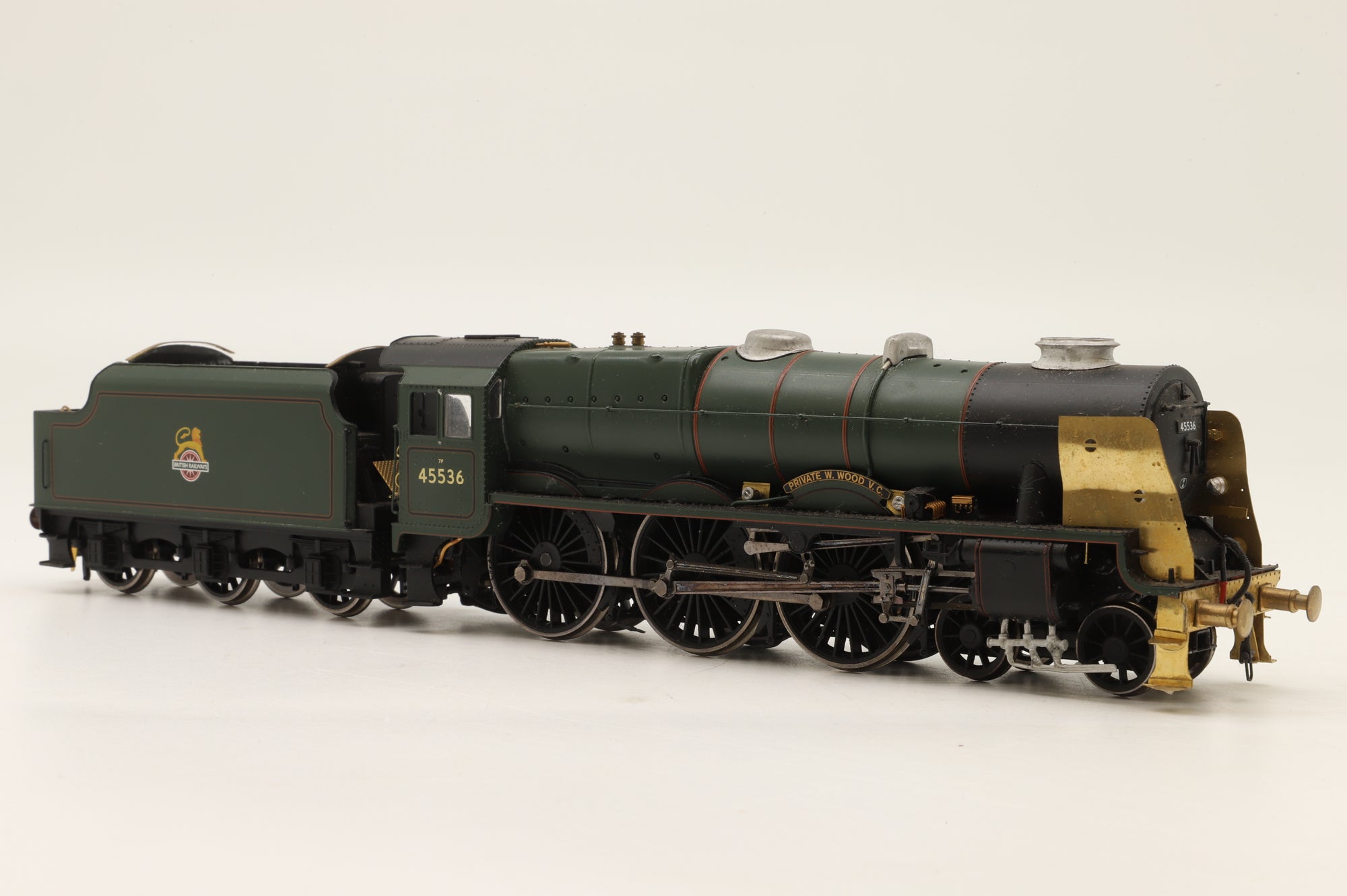 WORKSHOP Hornby OO R2726 Rebuilt Patriot Class '45536' BR Lined Green E/C DCC Sound Non Runner