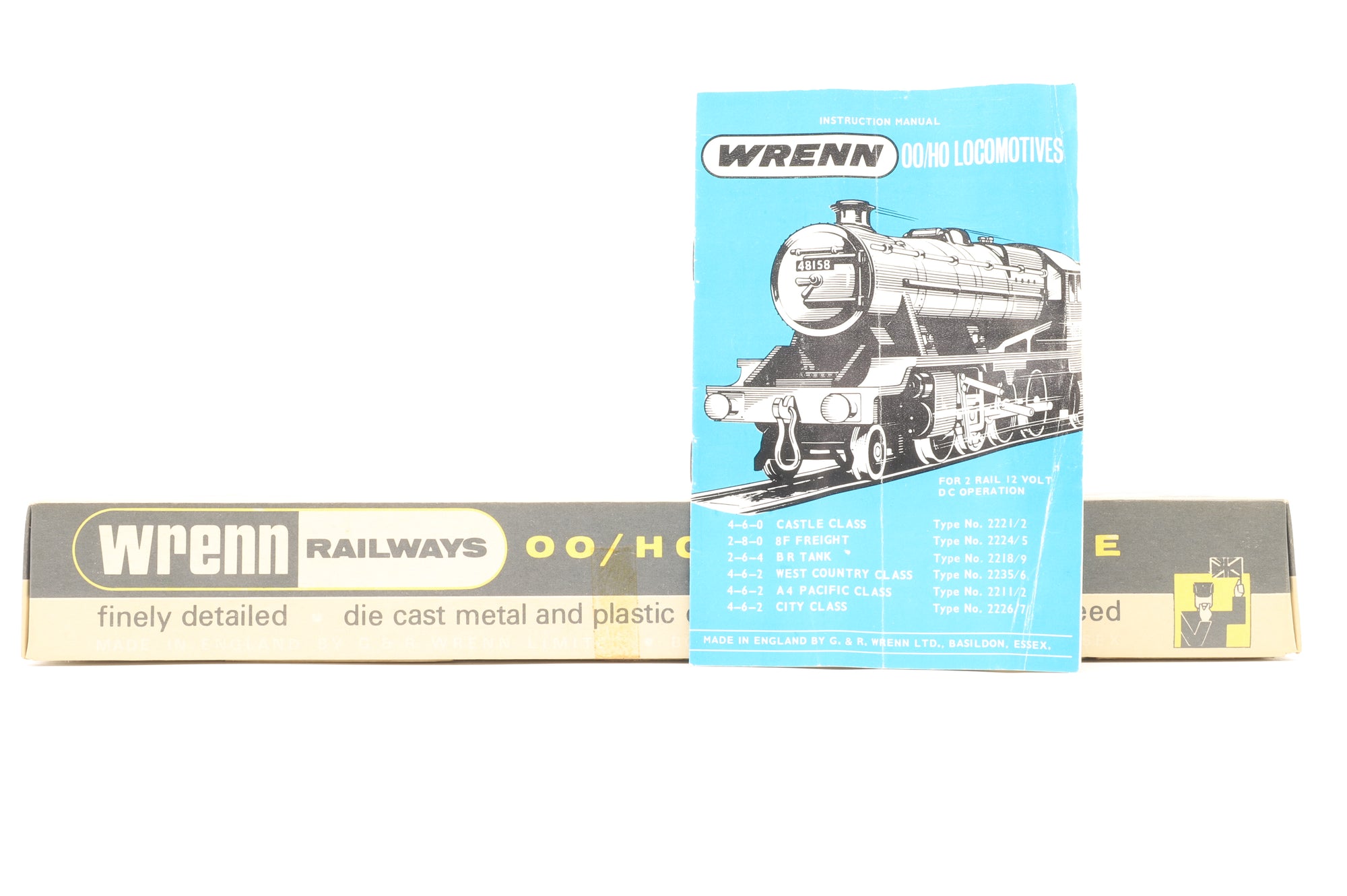 Wrenn OO W2222 Castle Class 7002 'Devizes Castle' in Lined GWR Green