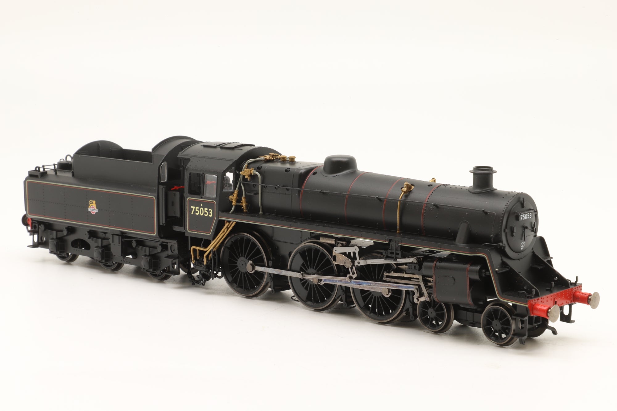 Hornby OO R3548 Standard 4MT 75053 in Lined BR Black w/ Early Crests
