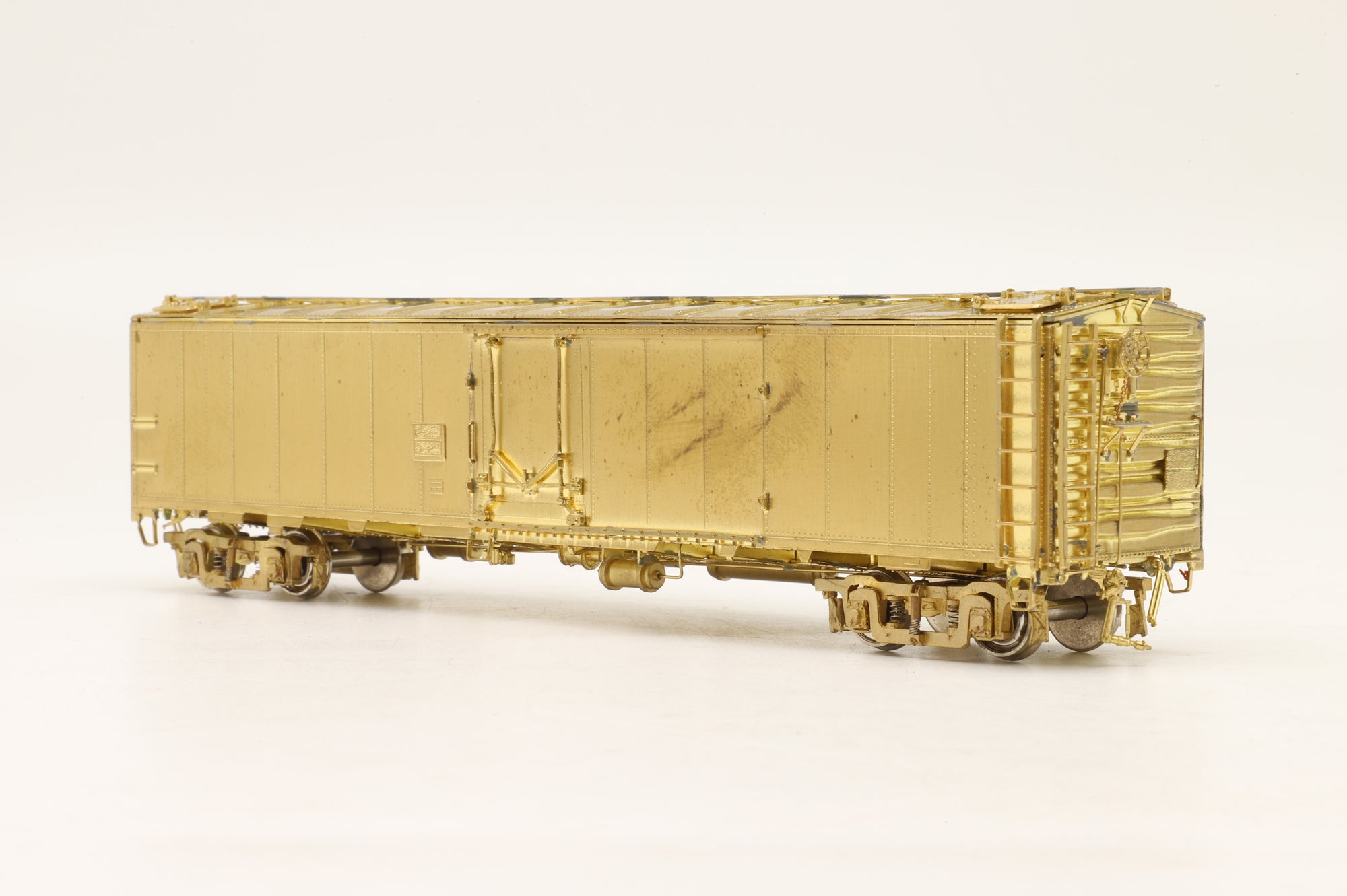 Iron Horse HO Brass 15590 Ice Refrigerator Car – Unpainted