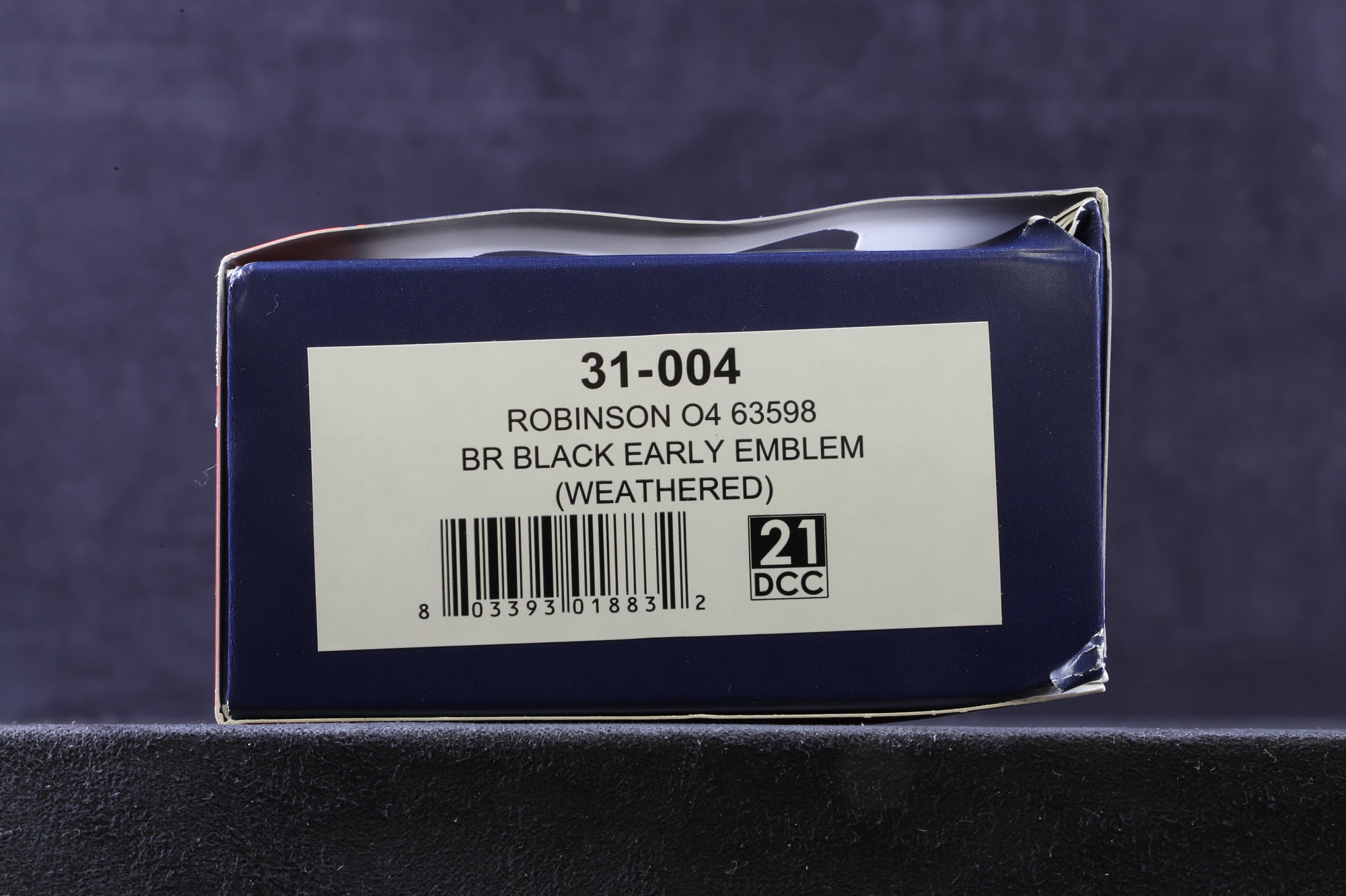 Bachmann OO 31-004 Robinson O4 63598 in BR Black with Early Emblems - Weathered