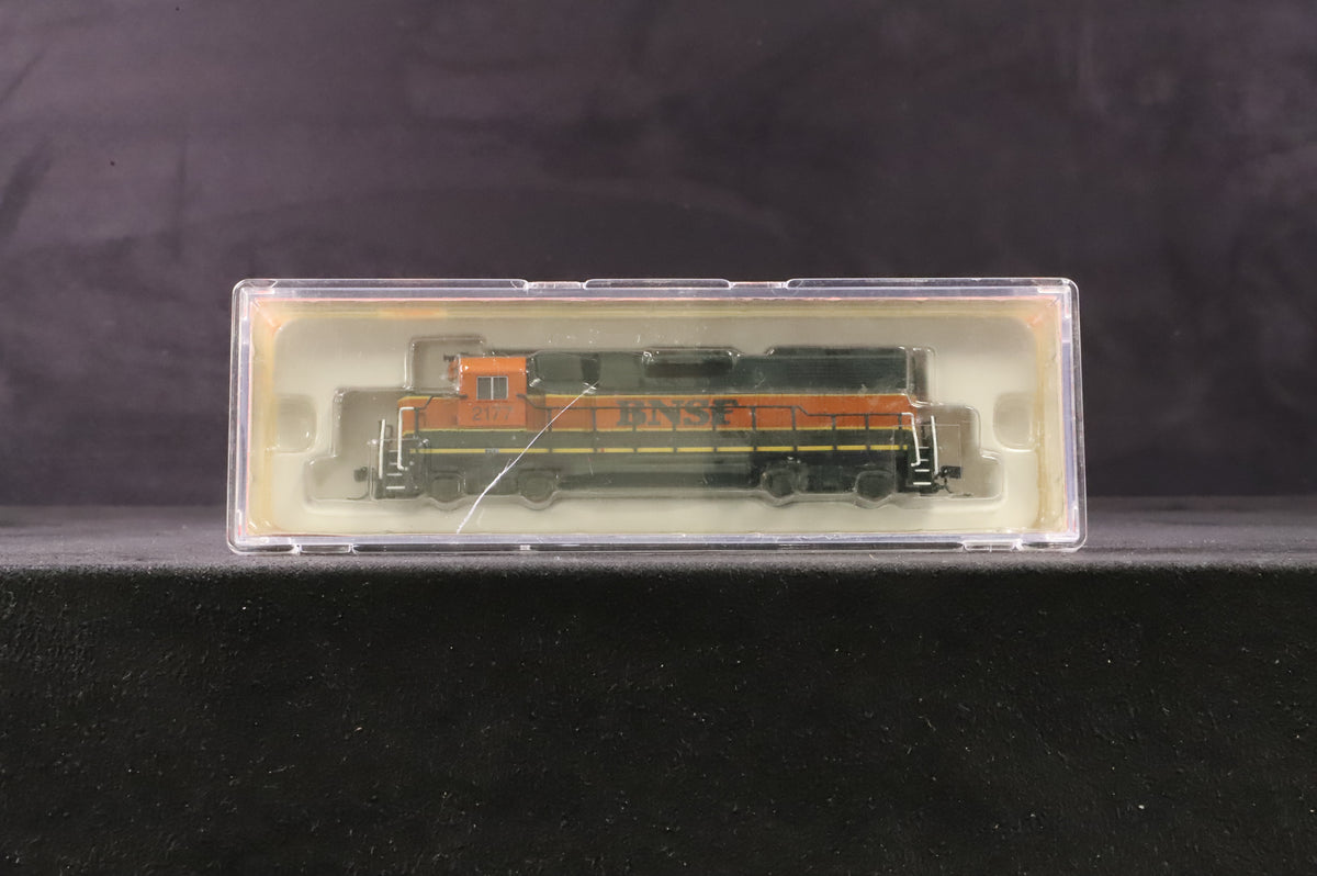 Atlas N Gauge 49812 GP-38 Diesel Locomotive 2177 in BNSF Livery