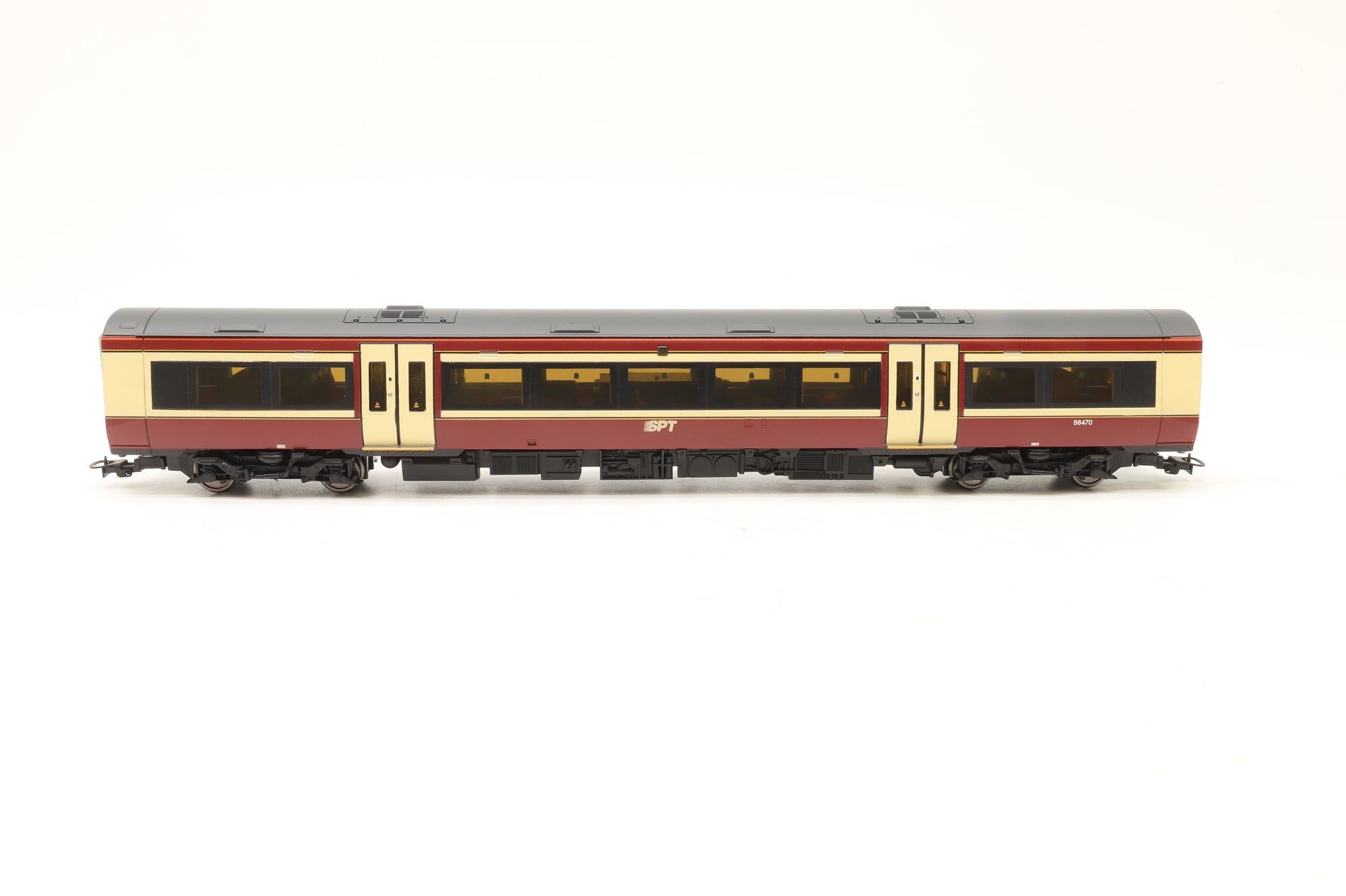 Bachmann OO 32-462 Class 170/3 Turbostar 3-Car DMU in Strathclyde PTE Carmine/Cream
