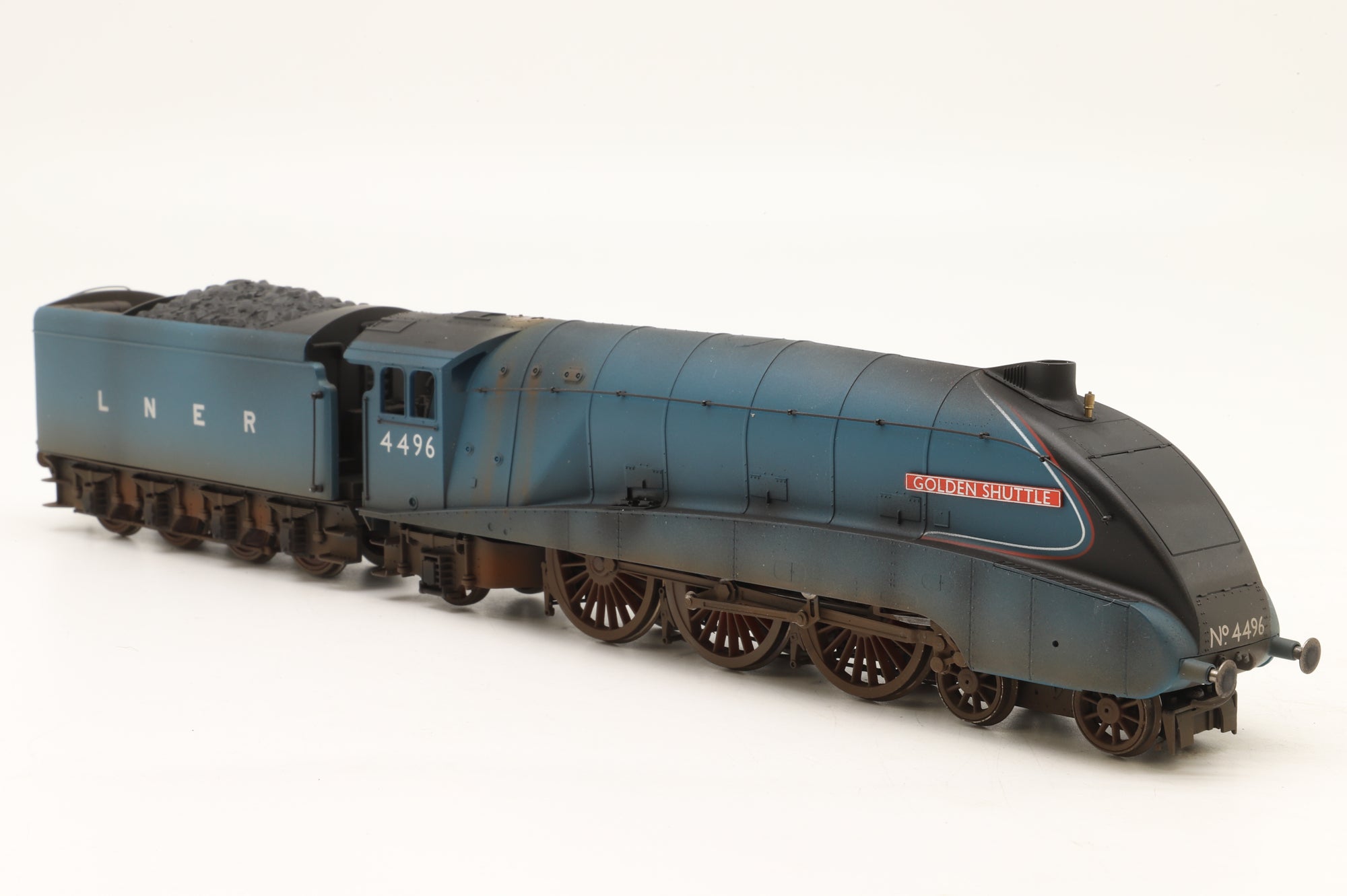 Hornby OO R3280 LNER Class A4 'Golden Shuttle' '4496' TMC Weathered
