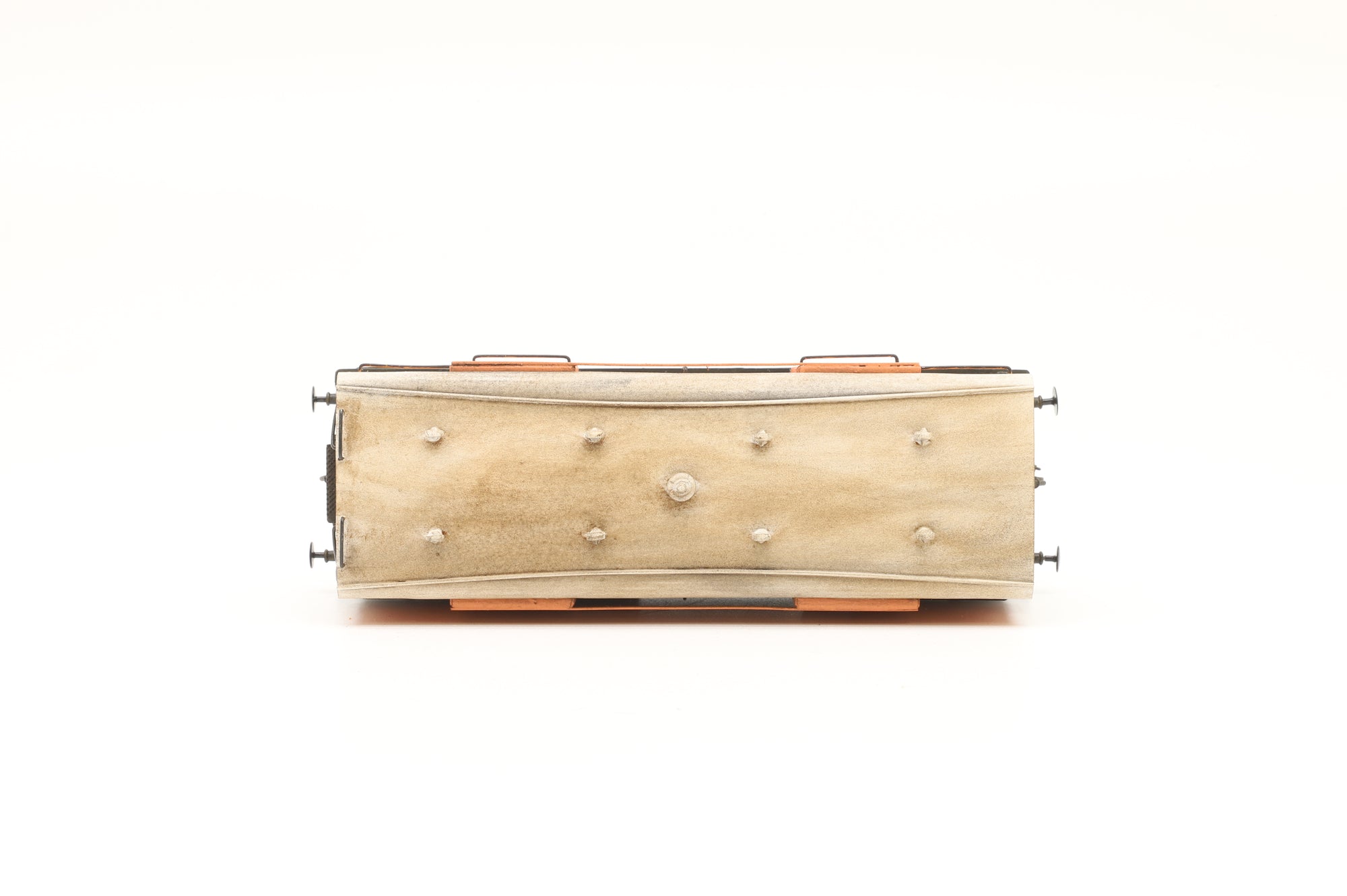 Kit Built P4 Rake of 4 LSWR Luggage Vans, Weathered